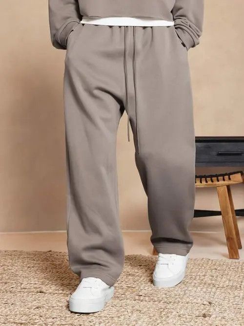 Designer × Hypebeast Bag Loose fit Heavyweight Baggy Y2k Sweatpants Size US 30 / EU 46 - 1 Thumbnail