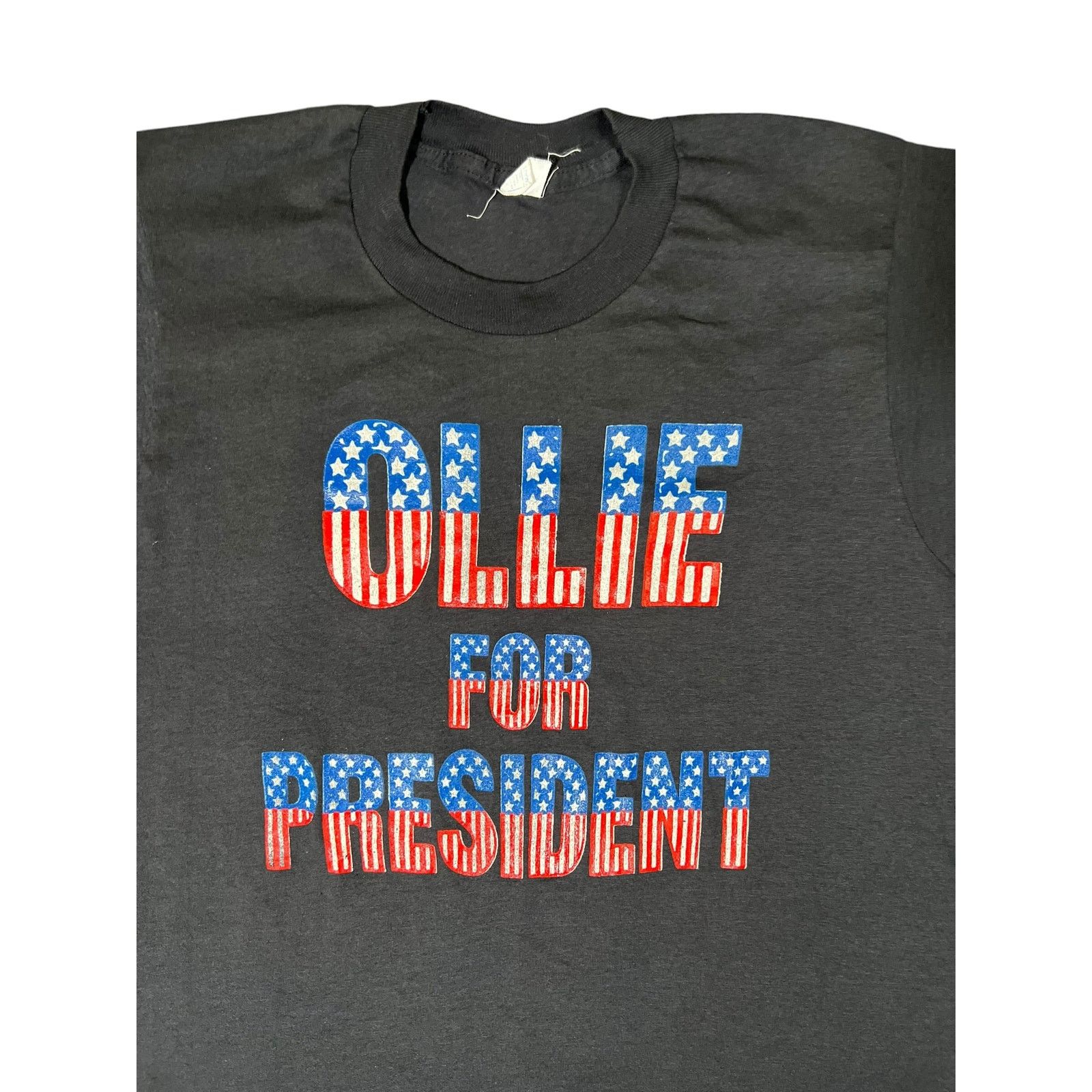 Vintage Vintage 80s Oliver North OLLIE FOR PRESIDENT tee (S) Size US S / EU 44-46 / 1 - 2 Thumbnail