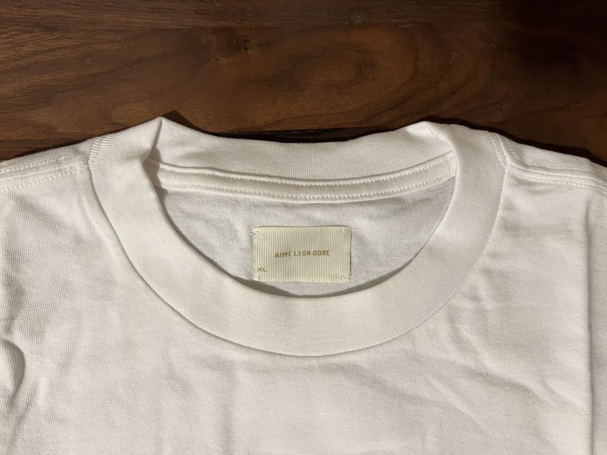 Aime Leon Dore Aime Leon Dore ALD Tonal Logo Short-Sleeve Tee white XL Size US XL / EU 56 / 4 - 2 Thumbnail