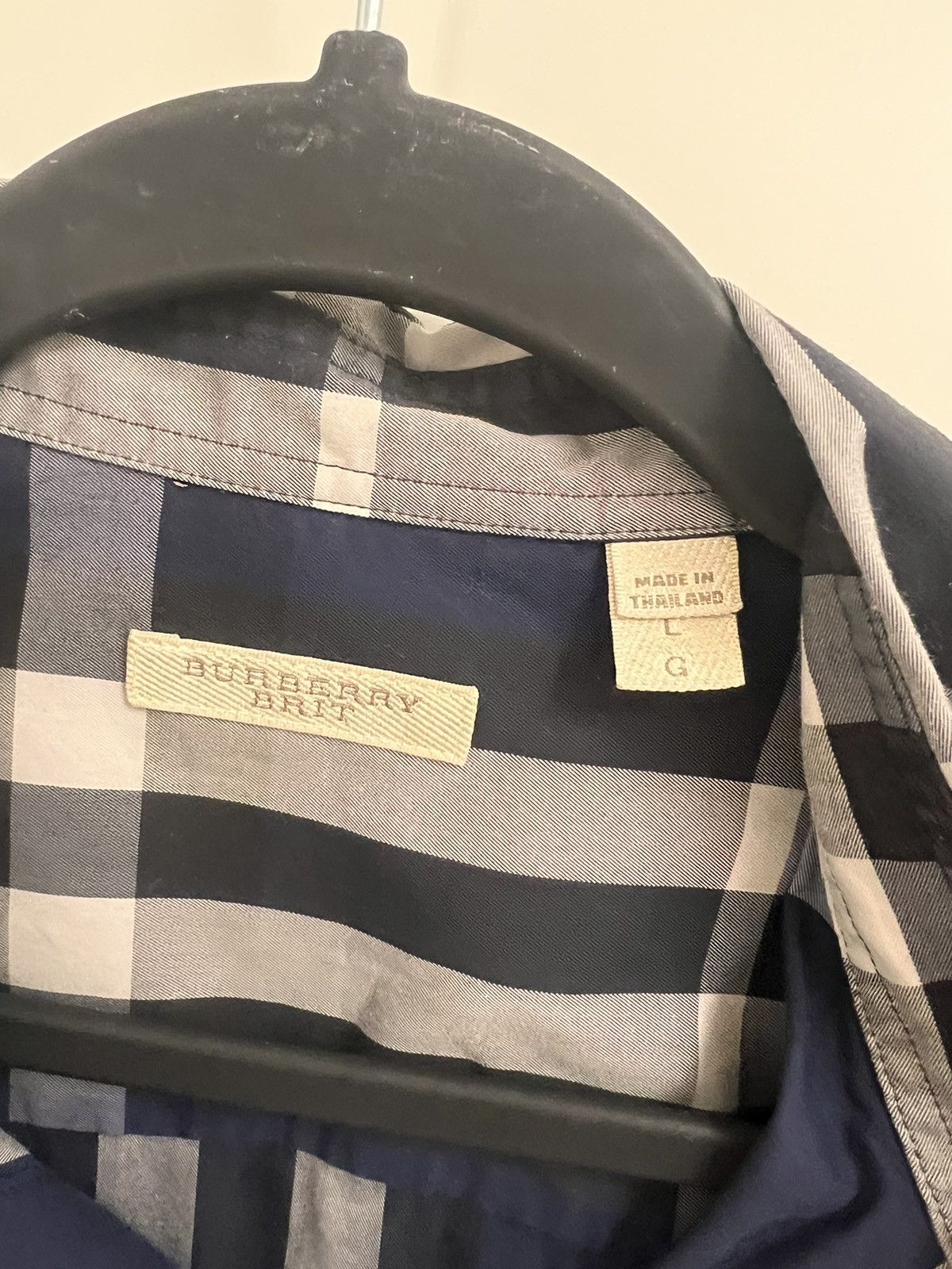 Burberry Long Sleeve Burberry Shirt Size US L / EU 52-54 / 3 - 3 Thumbnail