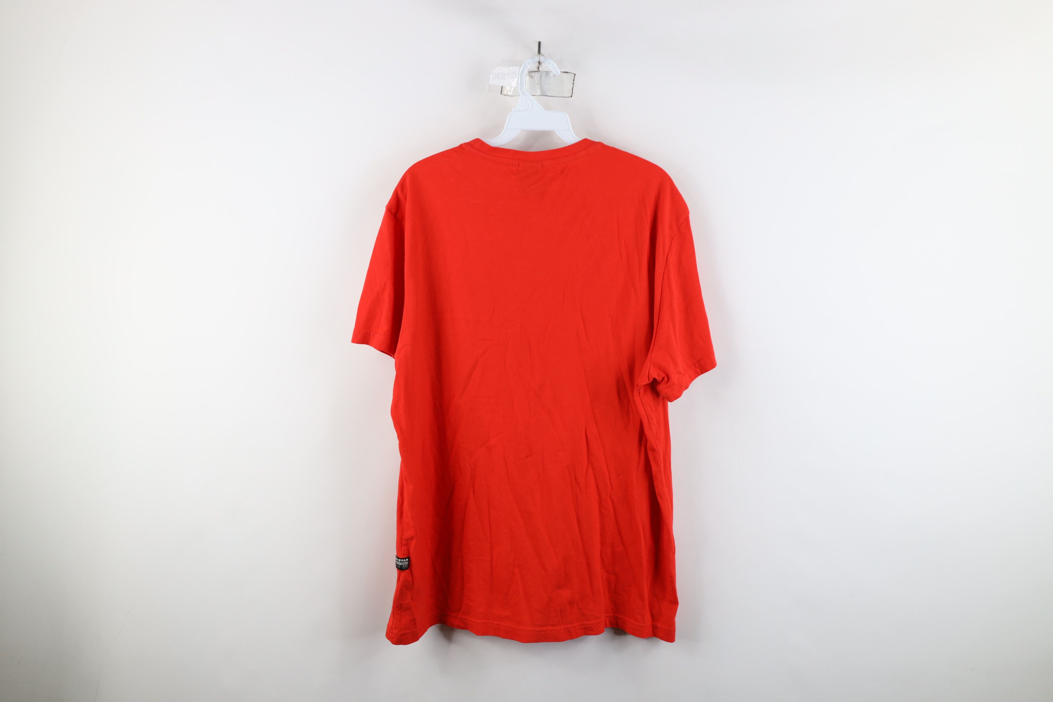 G-Star × Vintage G-Star Raw Denim Spell Out City Skyline Short Sleeve T-Shirt Size US L / EU 52-54 / 3 - 9 Thumbnail