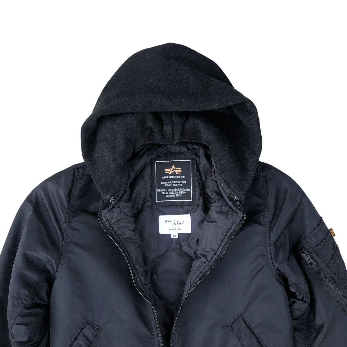 Alpha Industries Alpha Industries x Adam et Rope' Ma-1 Bomber Jacket Size XS / US 0-2 / IT 36-38 - 5 Thumbnail