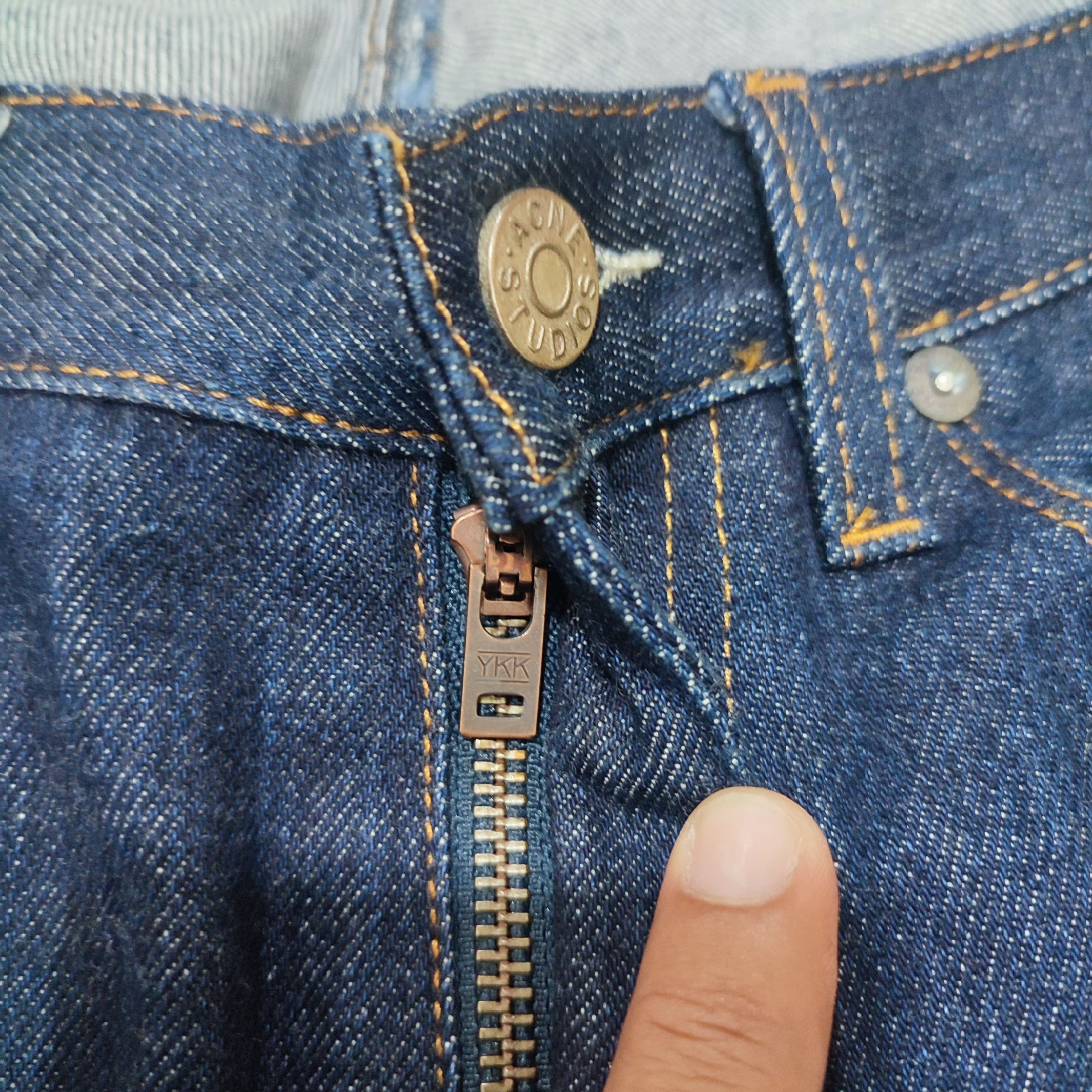 Acne Studios × Designer 🔥STEALS🔥Very Rare Acne Studio Max Raw Denim Size US 32 / EU 48 - 5 Thumbnail