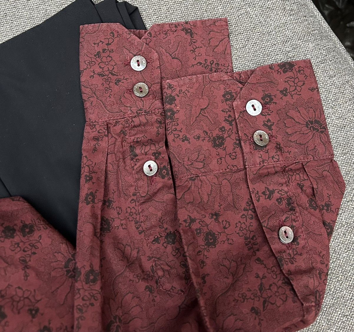Dolce & Gabbana × Vintage Vintage Dolce & Gabbana Floral Print Button Shirt Size US M / EU 48-50 / 2 - 8 Thumbnail