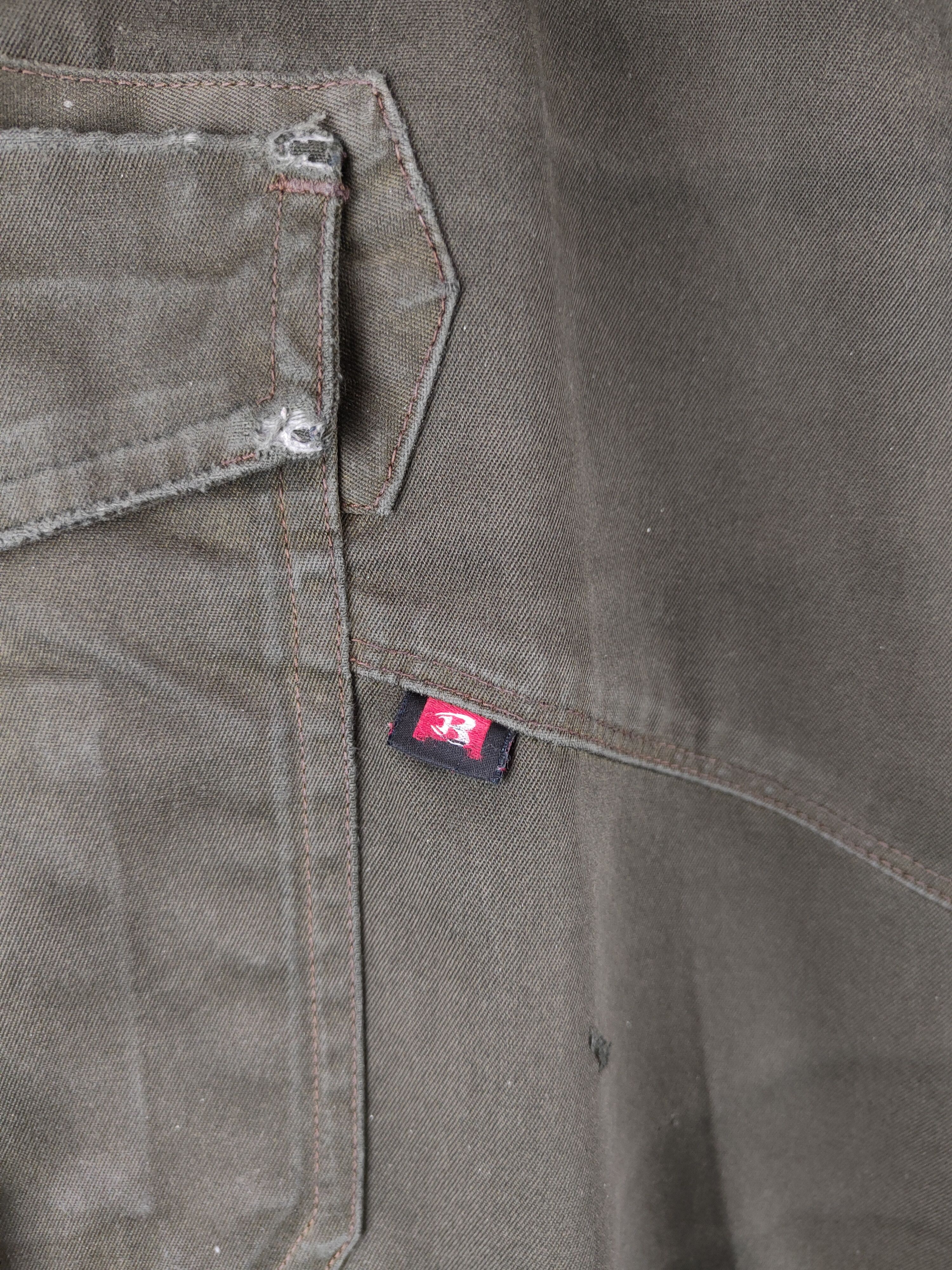 Japanese Brand Burtle Dark Brown Multipocket Cargo Pants N#S48 Size US 30 / EU 46 - 3 Thumbnail