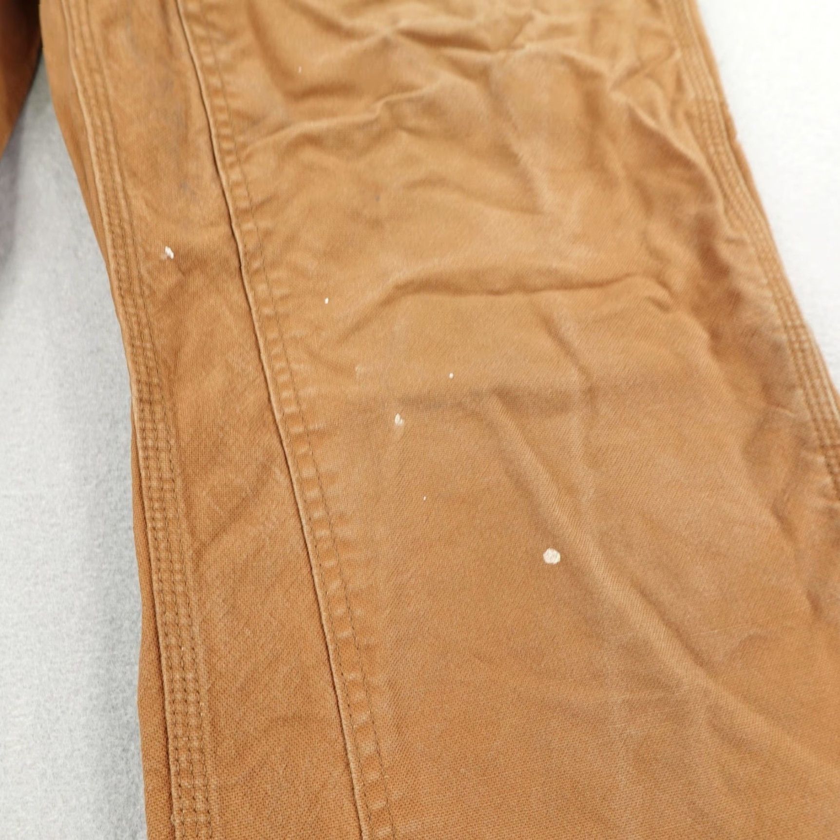 Carhartt VINTAGE Carhartt Work Pants Mens 36x36 Relaxed Fit Brown Cotton Spandex Canvas Carpenter Durable Trousers Size US 36 / EU 52 - 4 Thumbnail