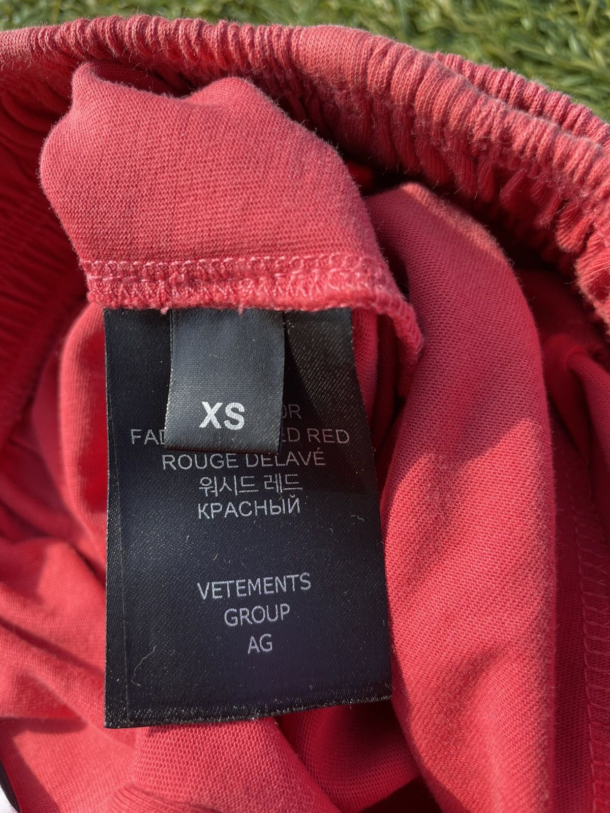 Vetements AW23 Vetements Fan Reconstructed Sweatpants Size US 30 / EU 46 - 4 Thumbnail