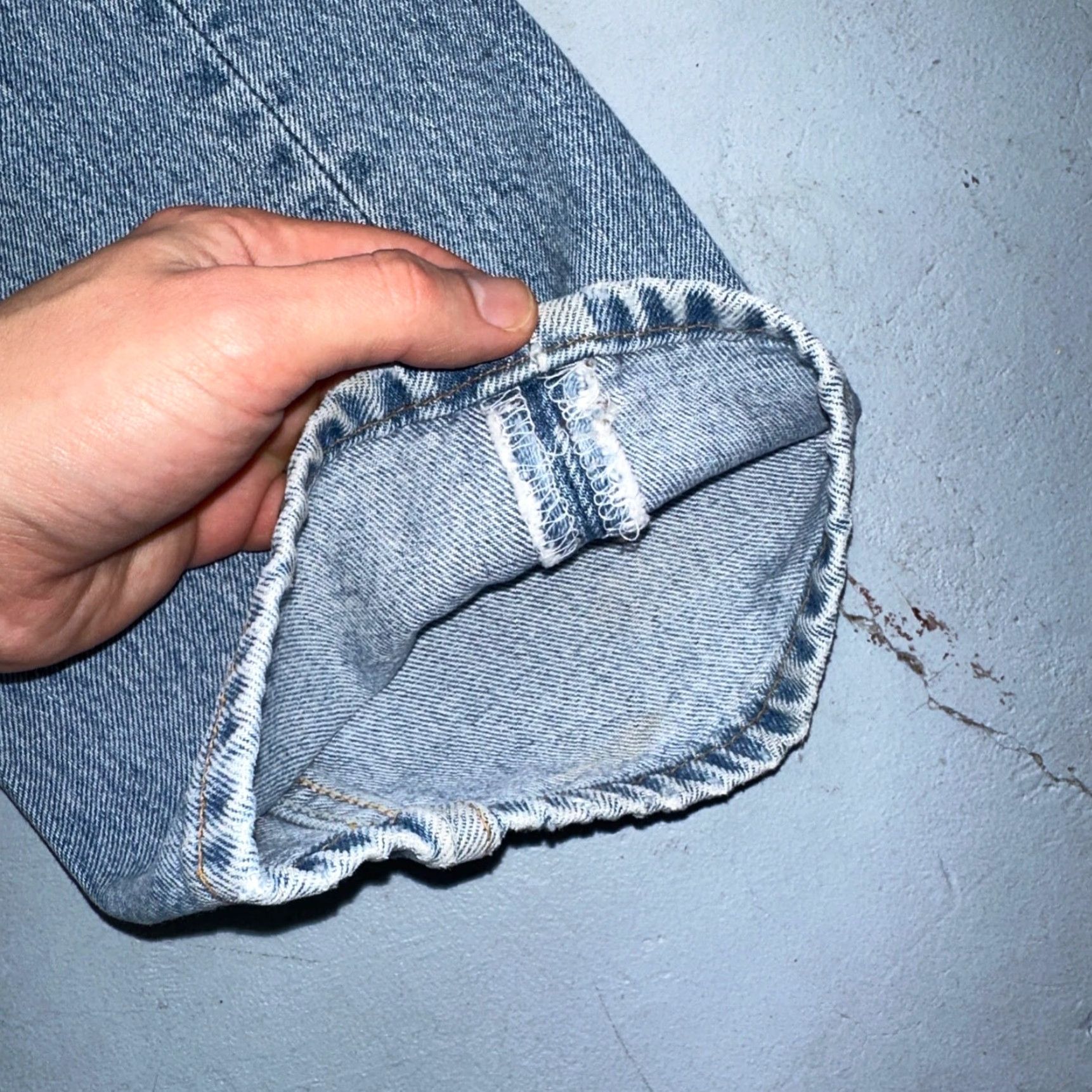 Levi's Levi's 501 Jeans Vintage 90s Mexico Light Wash 34x34 Straight Leg Blue Men Regular 34 Inseam 34 Jeans 90s Theme Mens Size US 34 / EU 50 - 4 Thumbnail