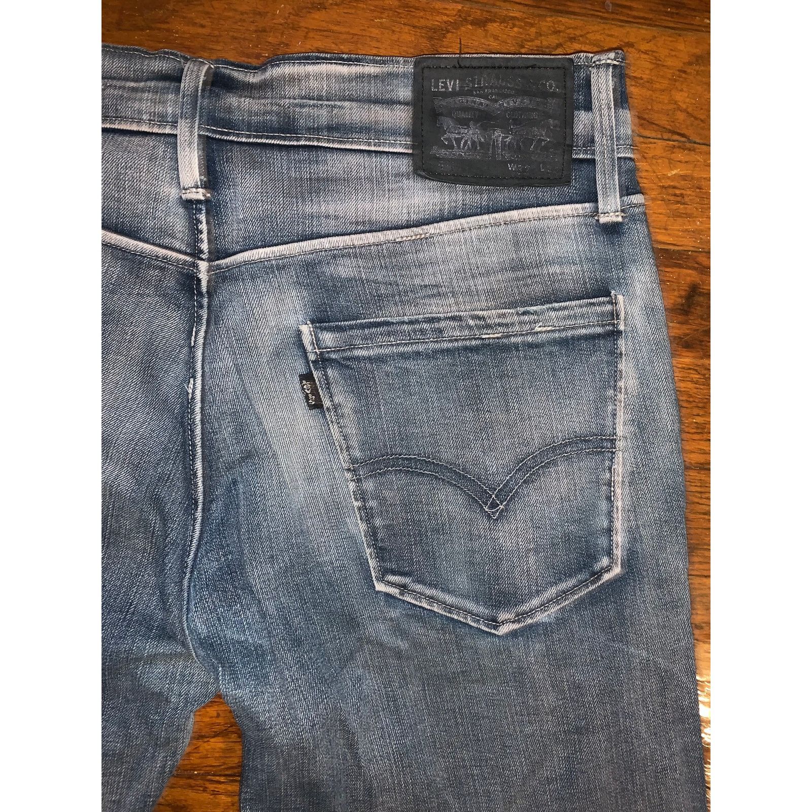 Levi's Levi’s 511 Handcukk Custom Painted Jeans Mens 32x34 1 of 1 Size US 32 / EU 48 - 9 Thumbnail