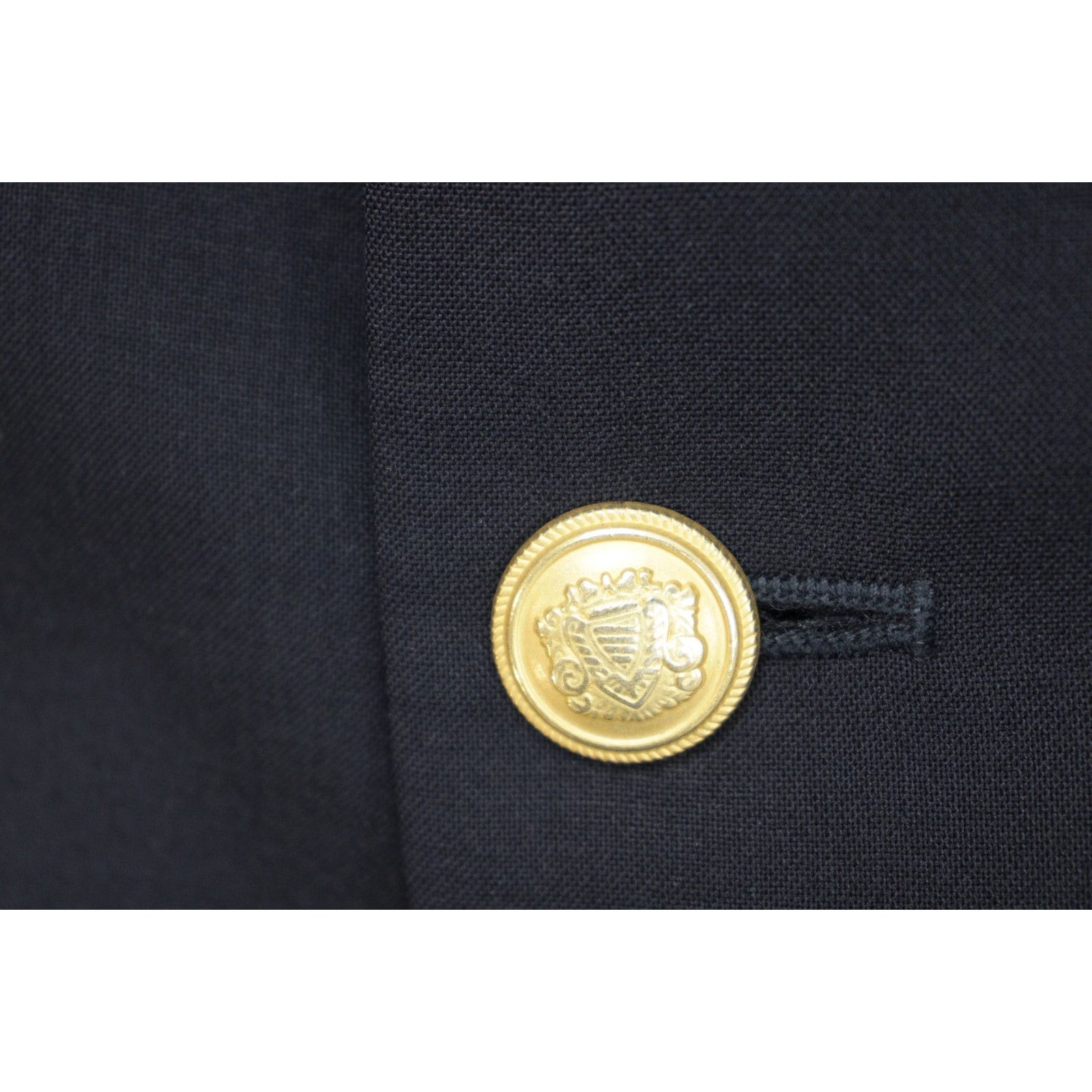 Jos. A. Bank Jos A Bank Blazer 40R Navy Blue 100% Wool Gold Buttons Size 40R - 8 Thumbnail