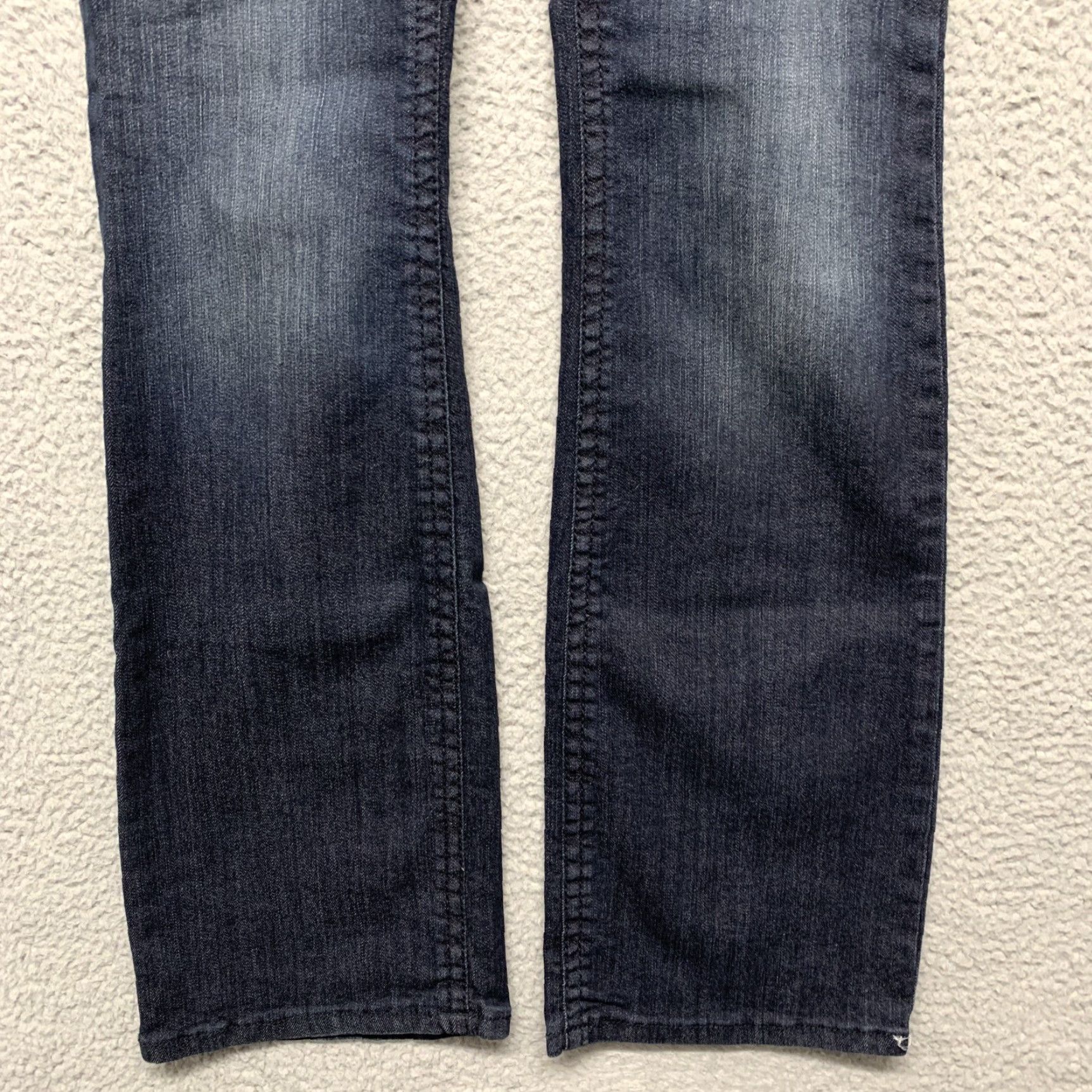 Denime Mudd Jeans Bootcut 5-Pocket Denim Blue Jeans Women's Sz 7 Multiple Pockets Sequins Buttons Size 28" / US 6 / IT 42 - 3 Thumbnail