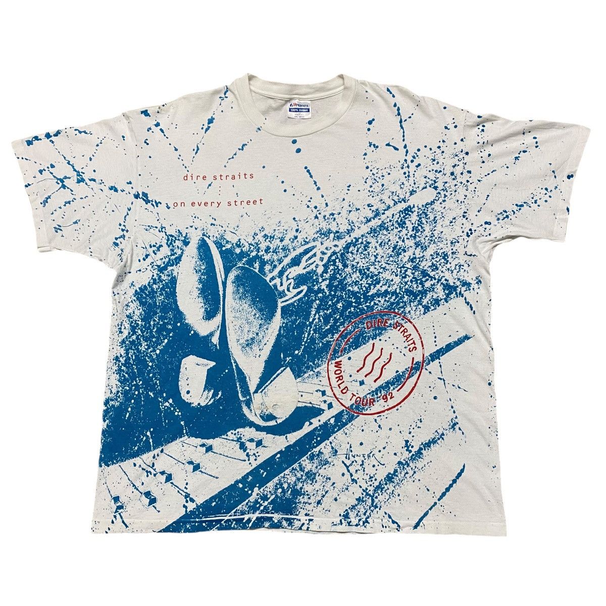 Vintage Dire Straits World Tour 92 'On Every Street'