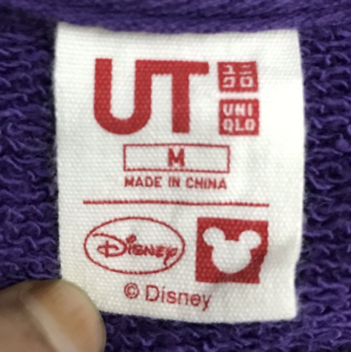 Disney × Mickey Mouse × Uniqlo Vintage Uniqlo Disney Mickey Mouse Sweatshirt Size US M / EU 48-50 / 2 - 6 Thumbnail