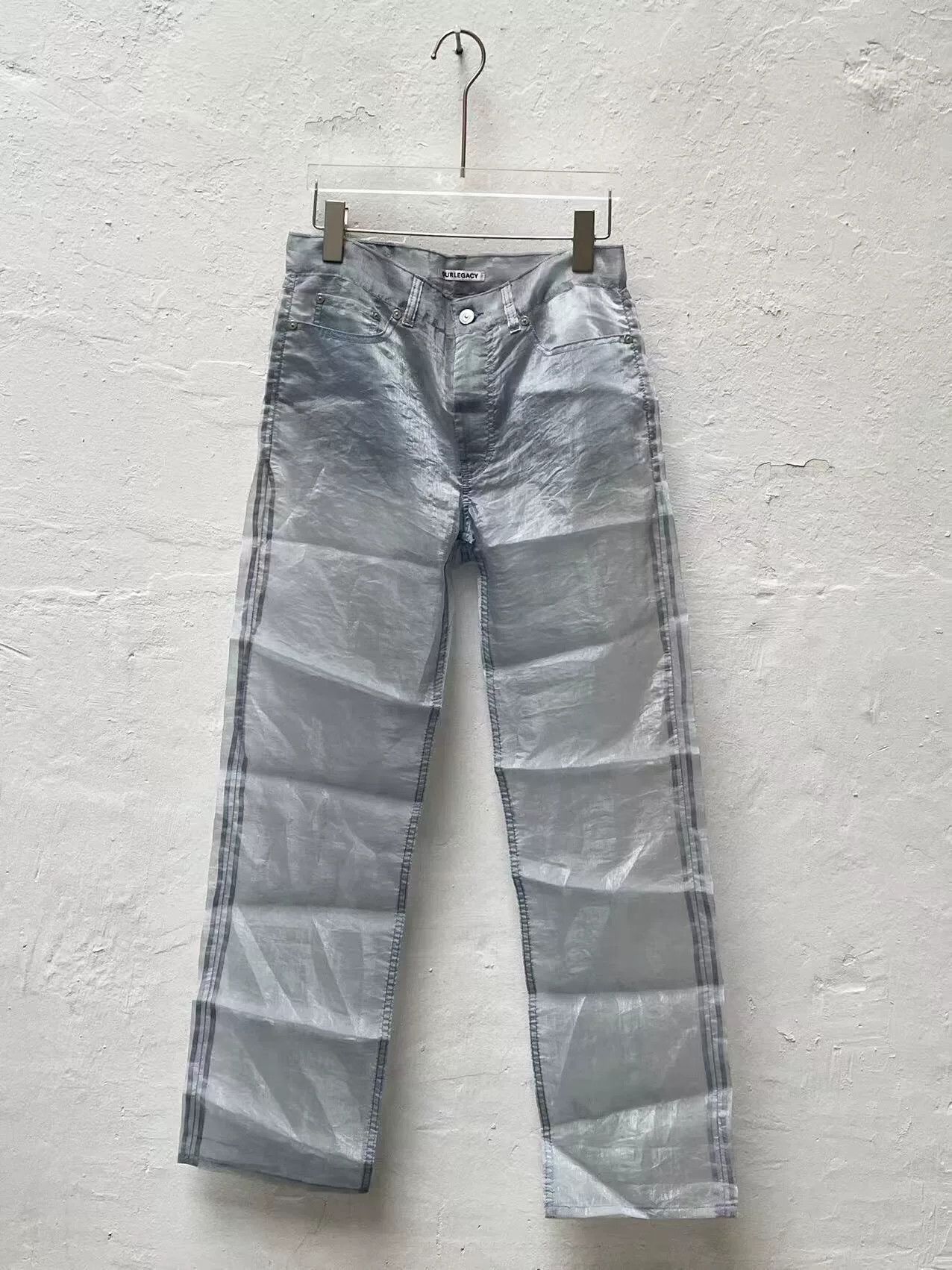 Our Legacy Our Legacy Transparent Denim Pants Size US 32 / EU 48 - 1 Thumbnail