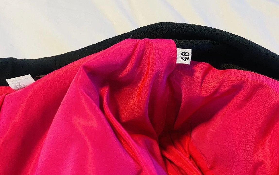 Versace Gianni Versace black and pink Tuxedo Size 48R - 18 Thumbnail