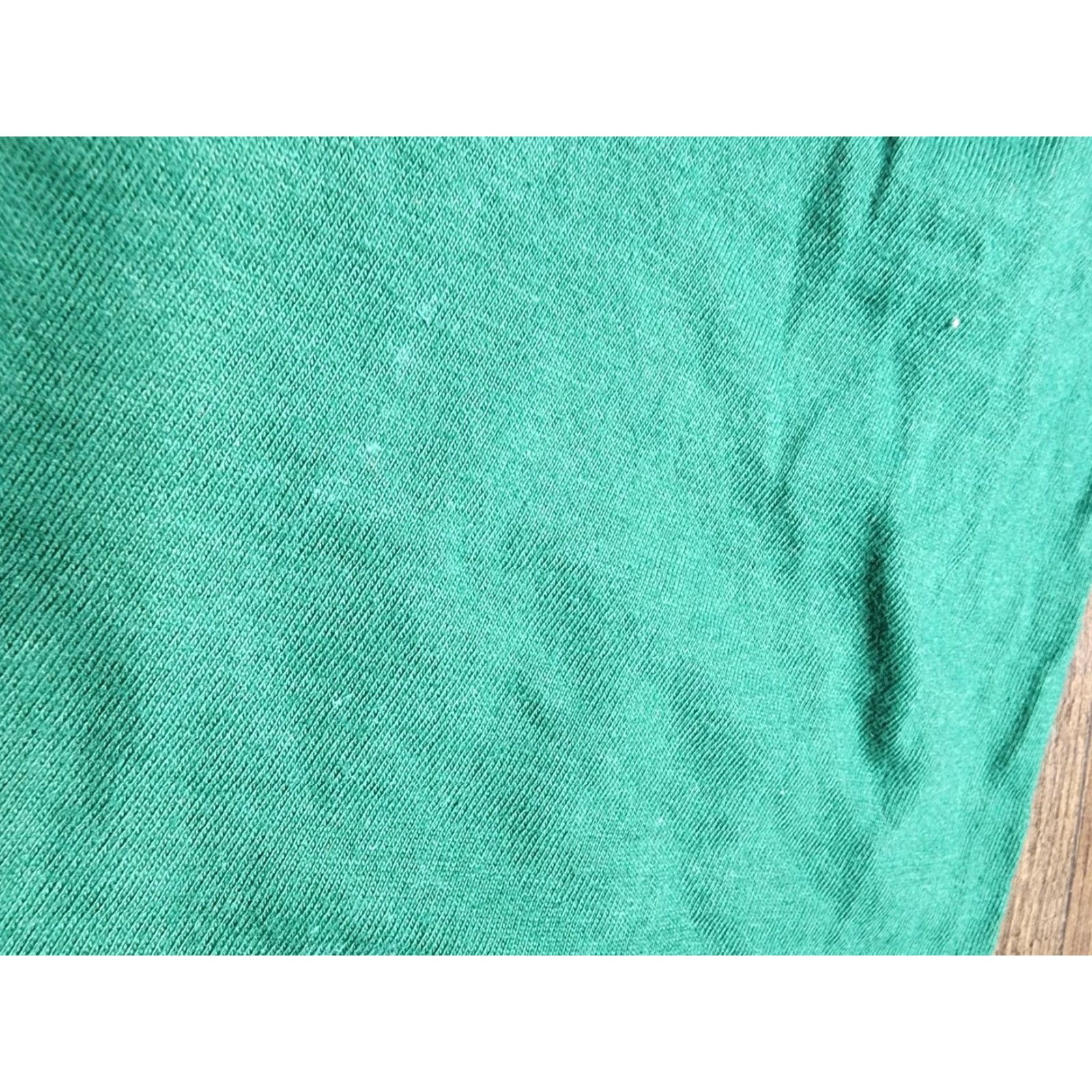 Hanes VINTAGE 1980s Men's Cotton Graphic Tee Short Sleeve Green Cherry Capitol Keepsake Club T-Shirt Size L Size US L / EU 52-54 / 3 - 4 Thumbnail