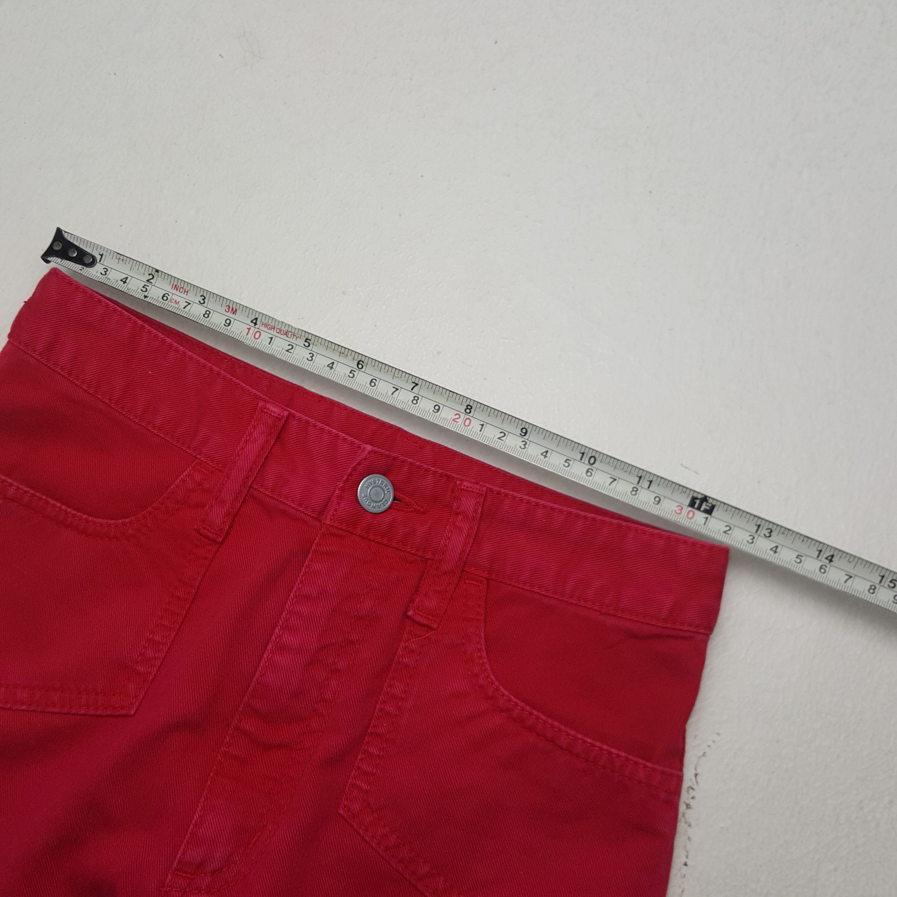 Hysteric Glamour × Japanese Brand × Vintage Vintage Hysteric Glamour Japanese Brand Custom Jeans Size 25" / US 0 / IT 36 - 9 Thumbnail