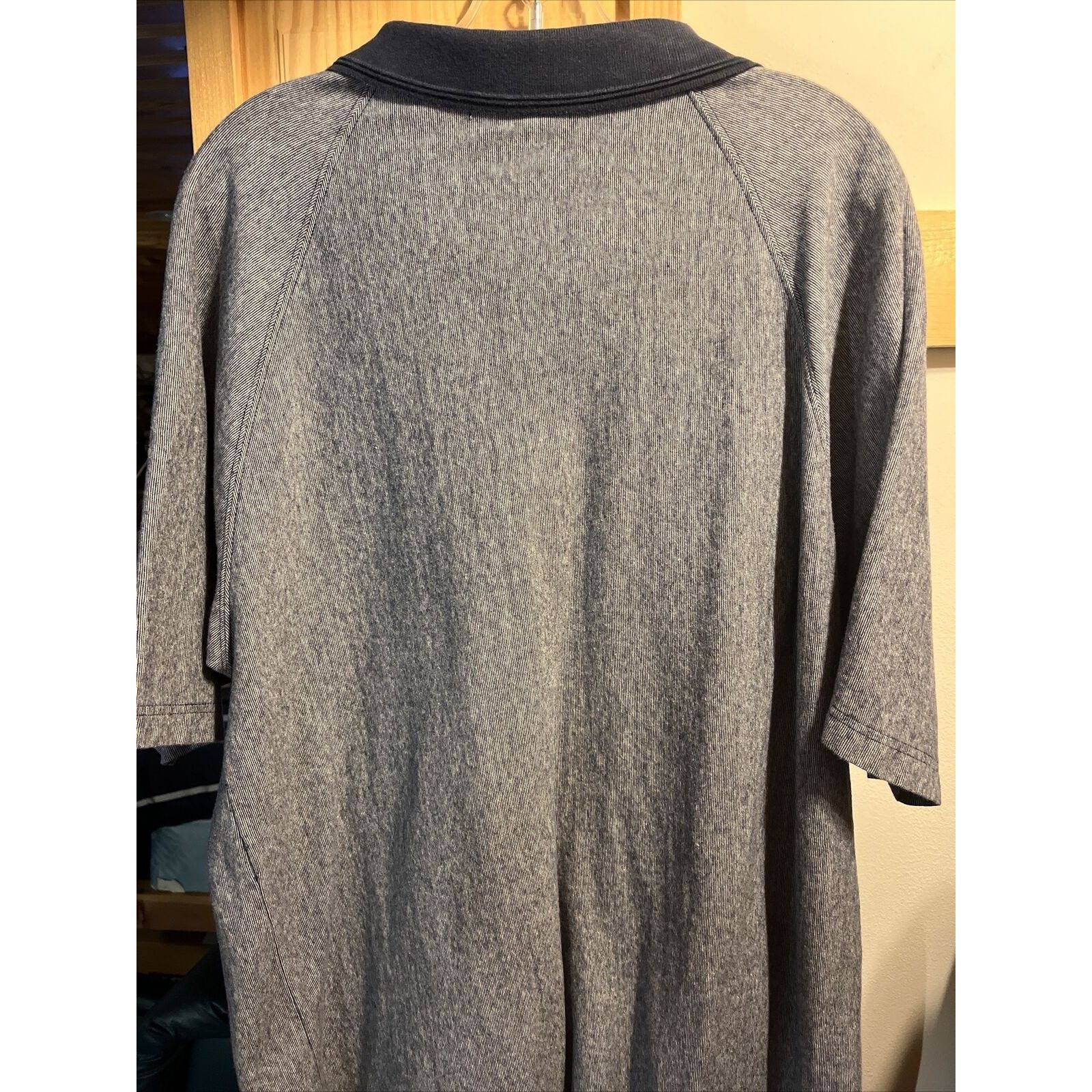John Ashford John Ashford Golf Vintage Men XL Gray 1/4 Button Cotton Polo Size US XL / EU 56 / 4 - 8 Thumbnail