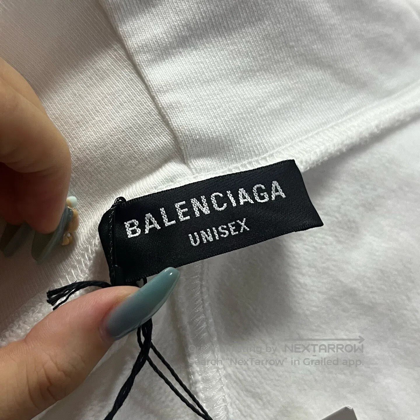 Balenciaga Balenciaga White striped embroidered logo logo uniform jac Size US M / EU 48-50 / 2 - 9 Thumbnail
