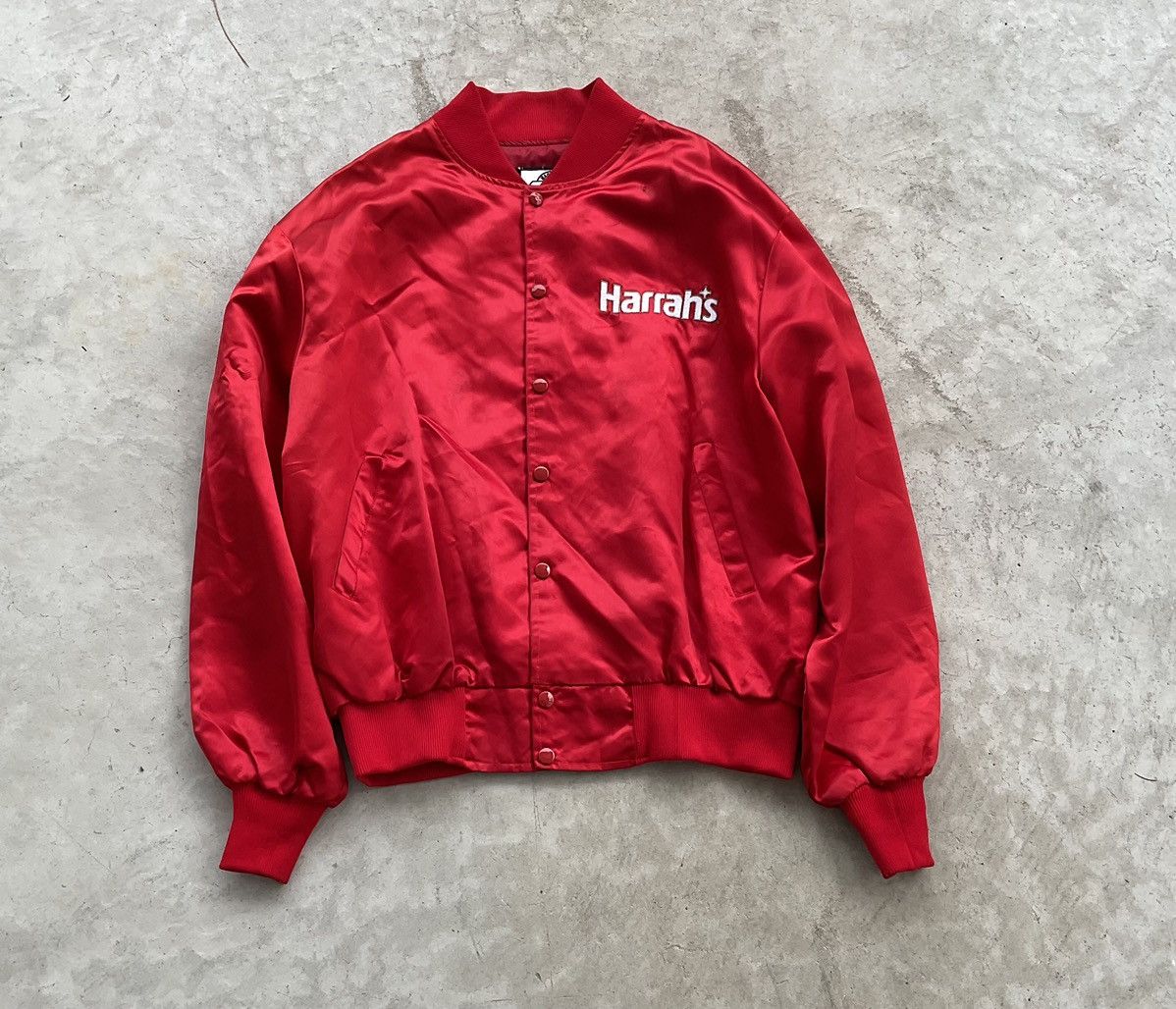 Vintage Harrahs Boxing Jacket Size US XL / EU 56 / 4 - 2 Thumbnail