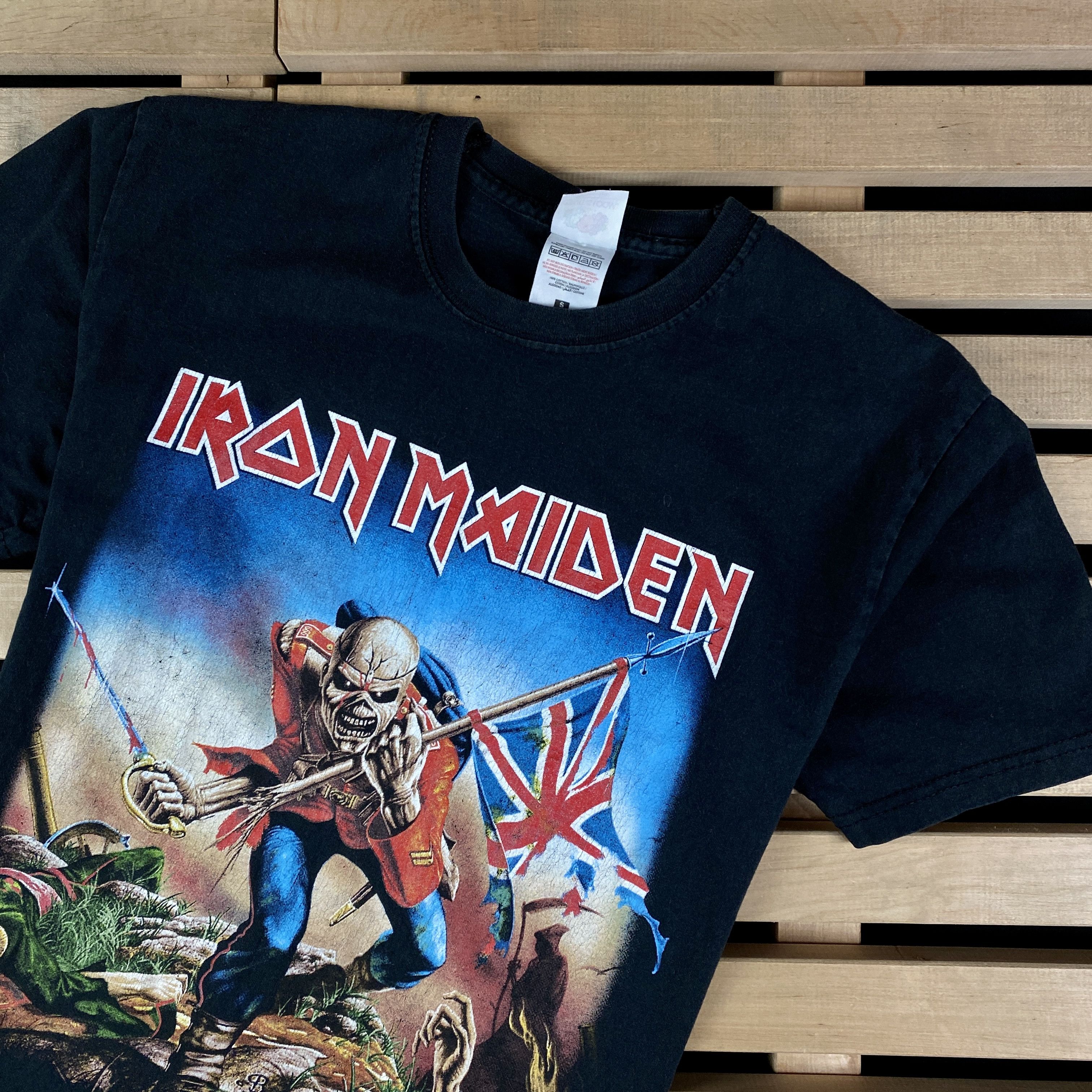 Iron Maiden Men’s Rock T-Shirt Iron Maiden Vintage Size M Big Print Size US M / EU 48-50 / 2 - 2 Thumbnail