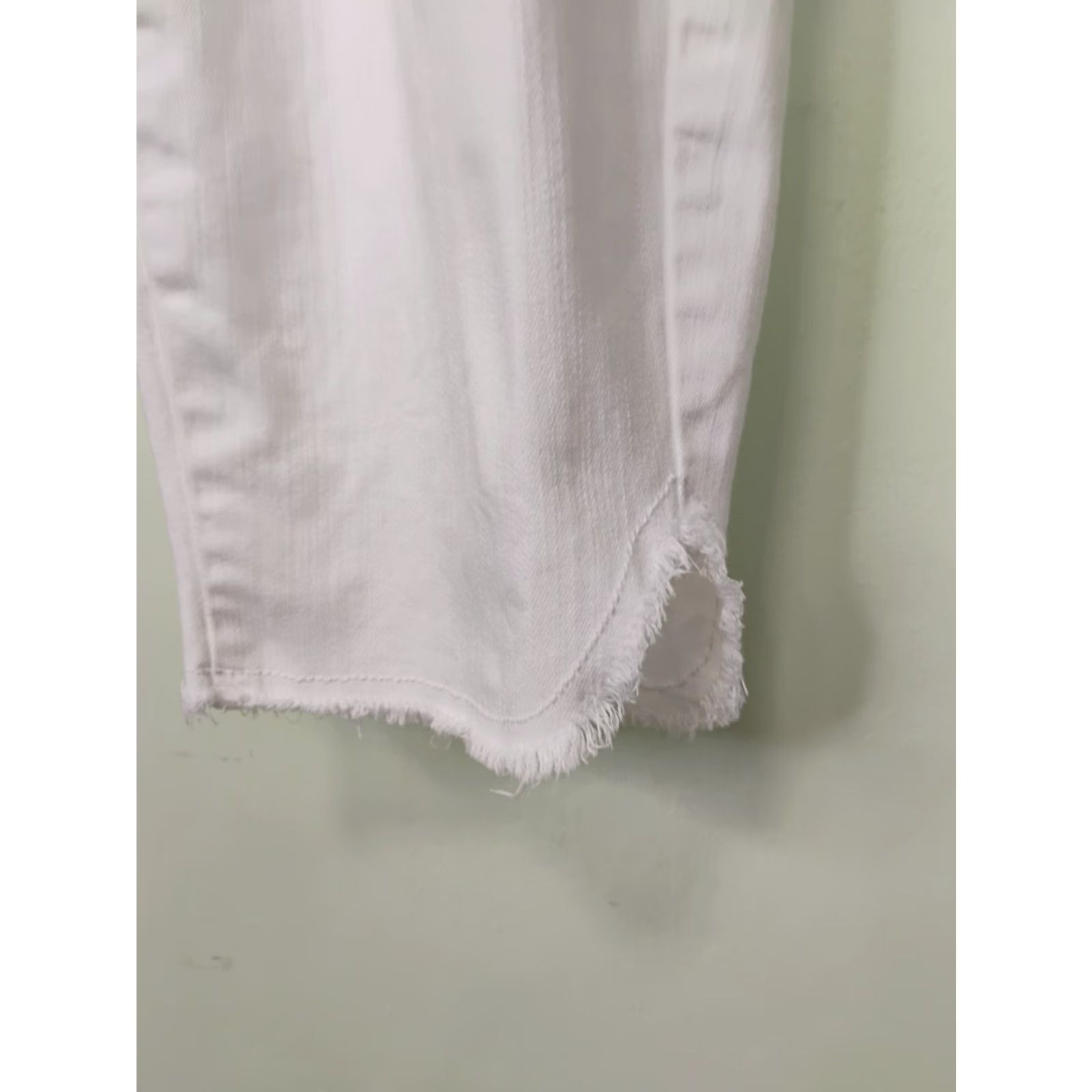 J. Jill J. Jill Jeans Women's Slim Ankle Denim White 18 Stretch Cotton Blend 26" Inseam Vintage No Size 40" / US 18 - 6 Thumbnail