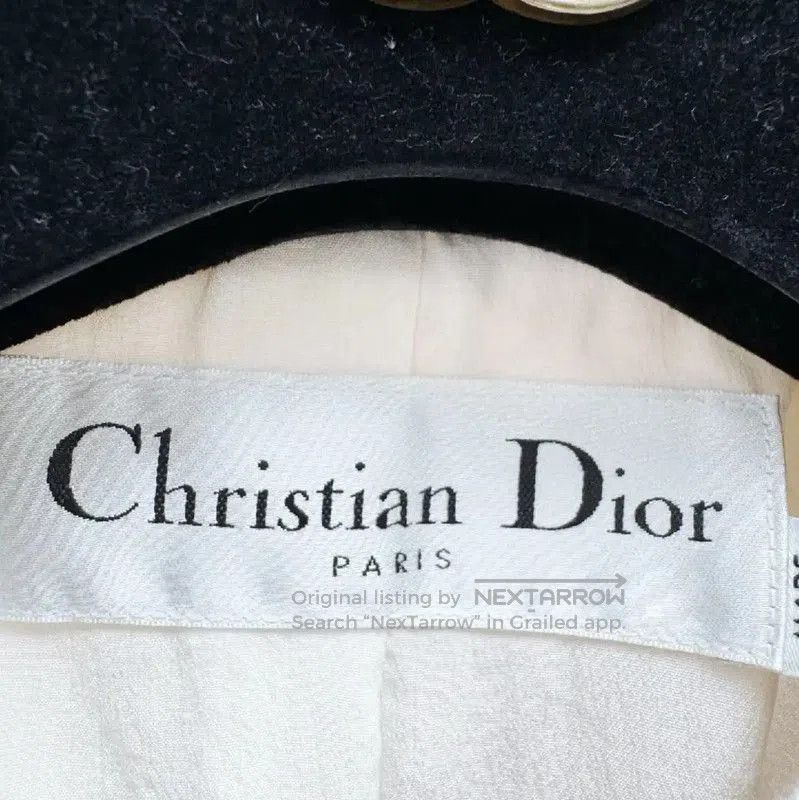 Dior Dior White Wool Women's Coat S Size . Size S / US 4 / IT 40 - 9 Thumbnail