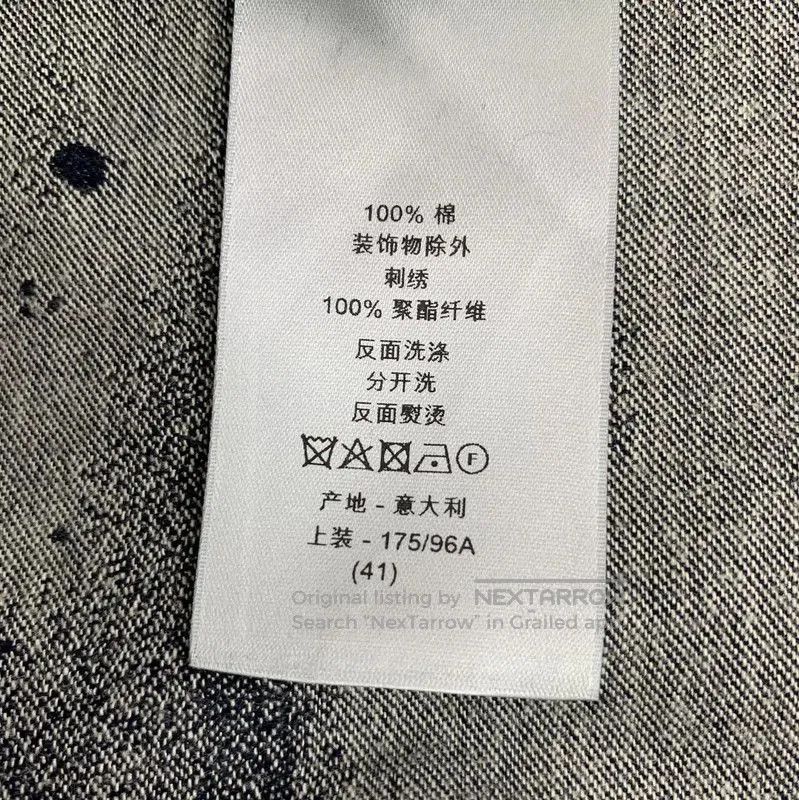 Other Dior Navy Cotton Long Sleeve Shirt . Size US M / EU 48-50 / 2 - 8 Thumbnail