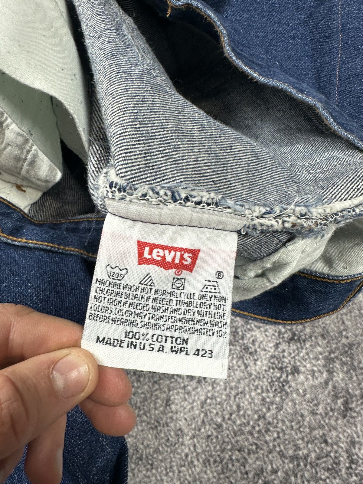 Levi's New Vintage Levi’s 501 Streetwear Very Rare Style USA 38 Size US 37 - 7 Thumbnail