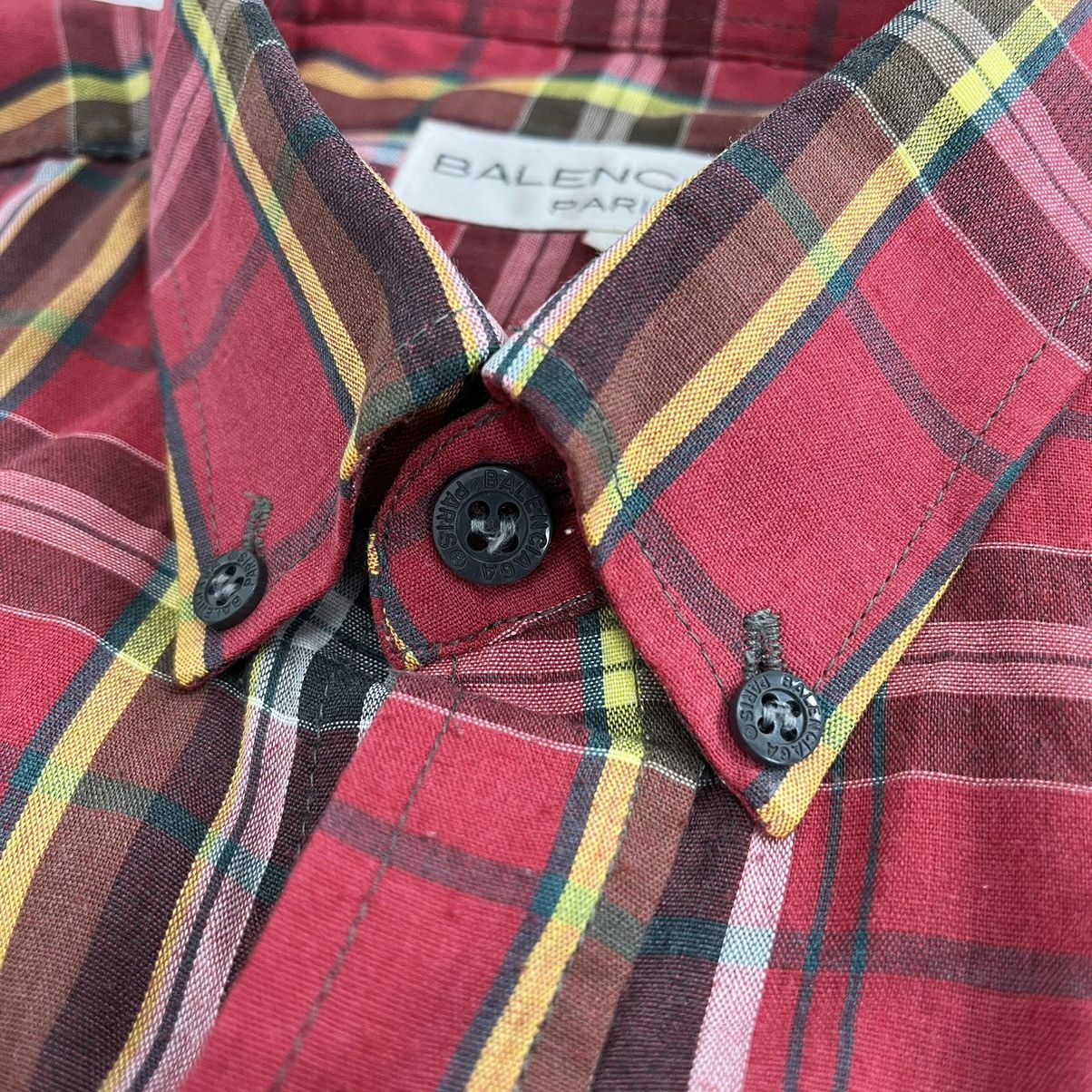 Balenciaga × Vintage Vintage Balenciaga Paris Long Shirt Size US L / EU 52-54 / 3 - 6 Thumbnail