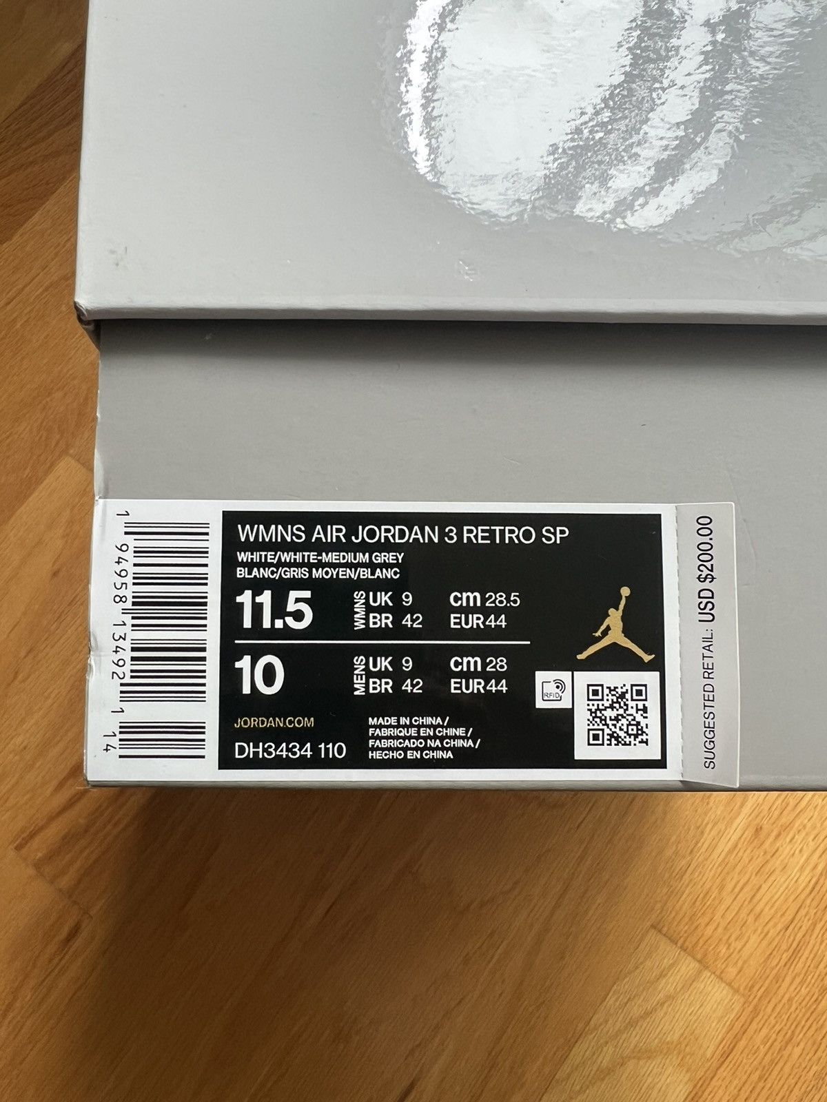 A Ma Maniere × Jordan Brand Jordan 3 x A Ma Maniere 10M Size US 10 / EU 43 - 13 Thumbnail