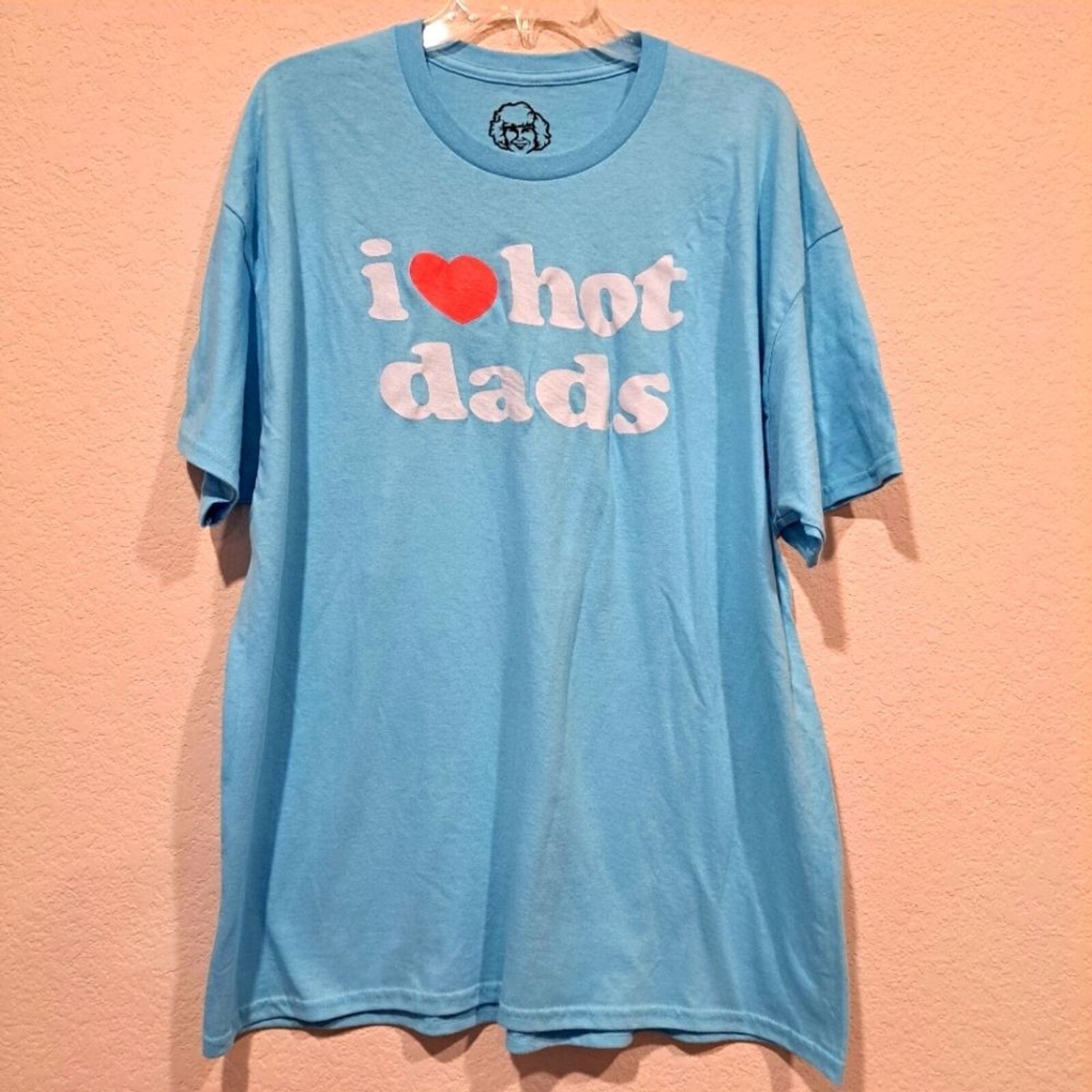 Other NWOT Danny Duncan "i ❤️ hot dads" blue t-shirt sz XL new Size XL / US 12-14 / IT 48-50 - 1 Thumbnail