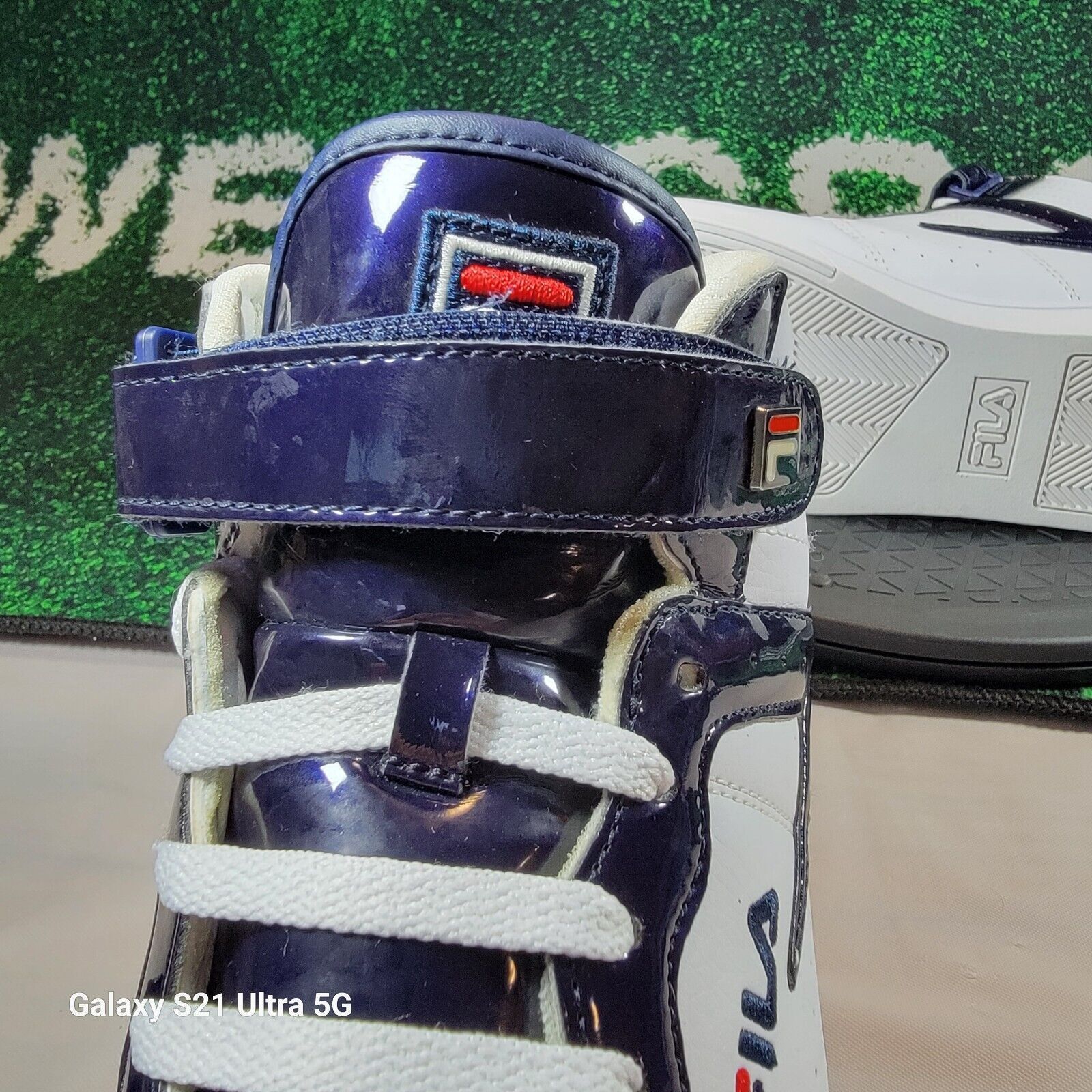 Fila Fila Vulc 13 Mid Anodized White/Blue/Blue 10M Size US 10 / EU 43 - 7 Thumbnail