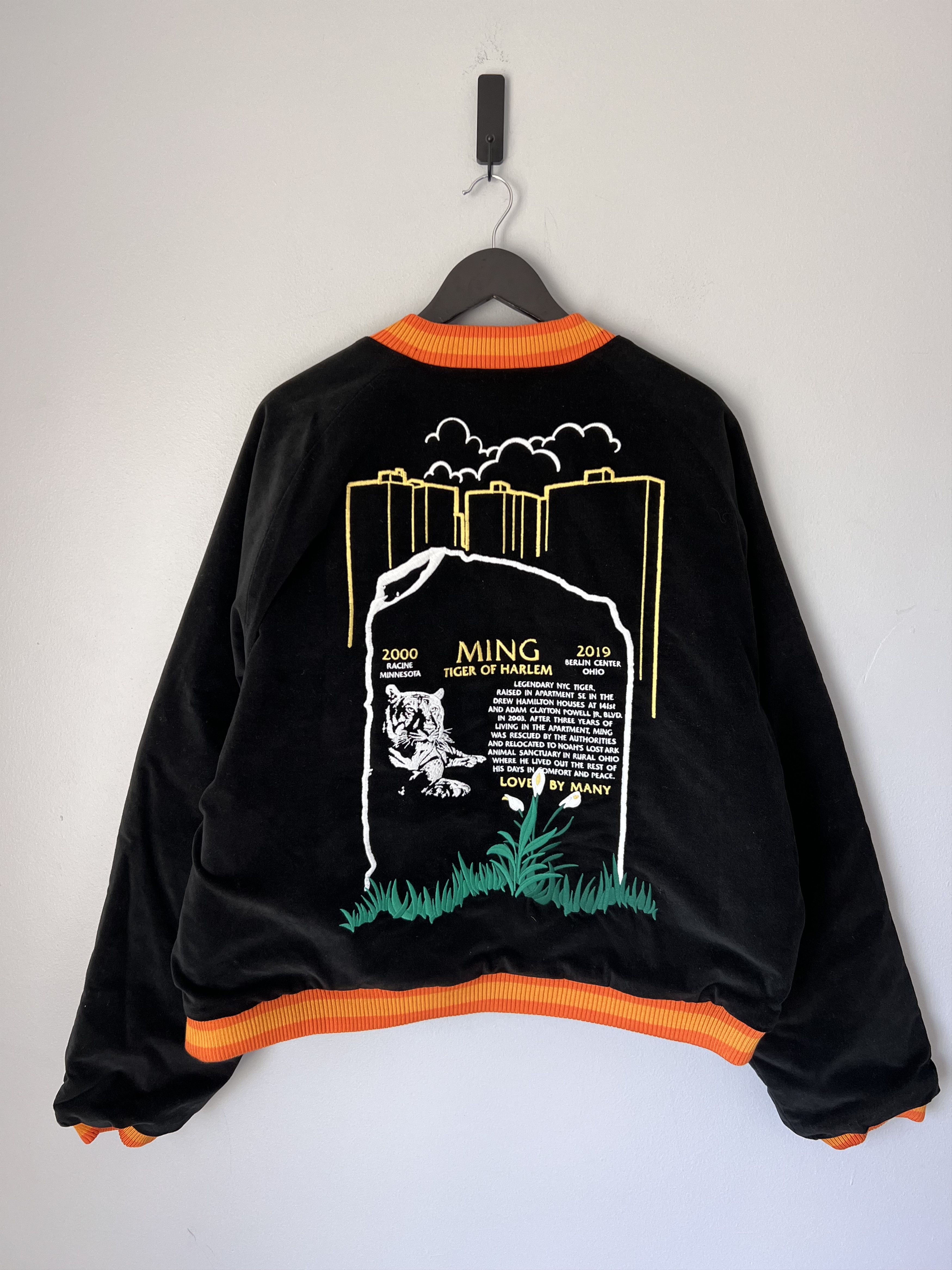DENIM TEARS Denim Tears Tiger of Harlem Reversible Souvenir Jacket Size US XL / EU 56 / 4 - 5 Thumbnail