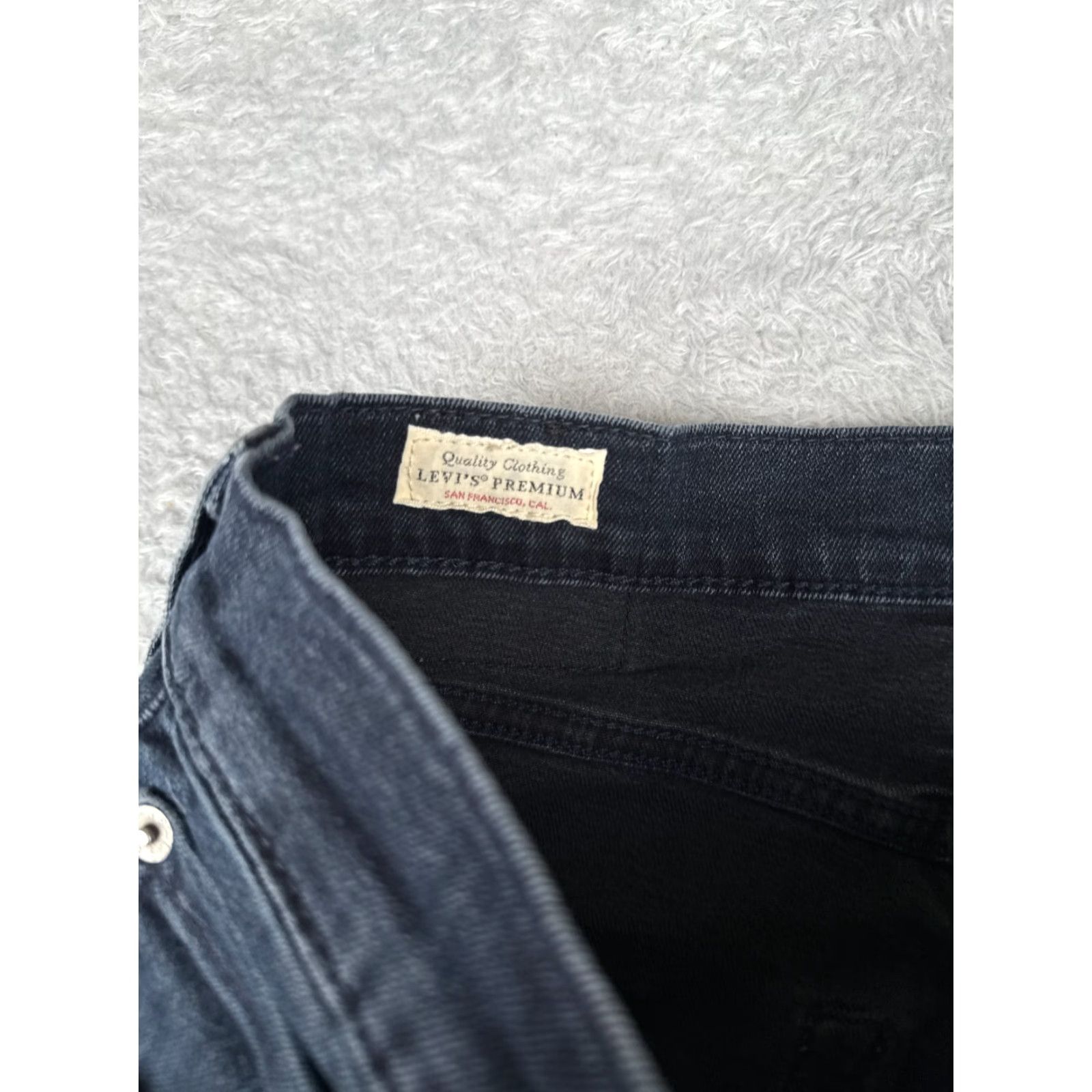 Levi's VINTAGE Levis Premium Jeans Men 30 Blue Denim Slim Taper 512 Cotton Big E Premium 29x28 Jeans Size US 30 / EU 46 - 6 Thumbnail