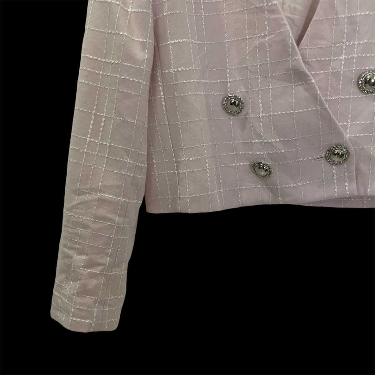 Courreges Vintage Courreges Paris Tweed Jacket Size L / US 10 / IT 46 - 3 Thumbnail