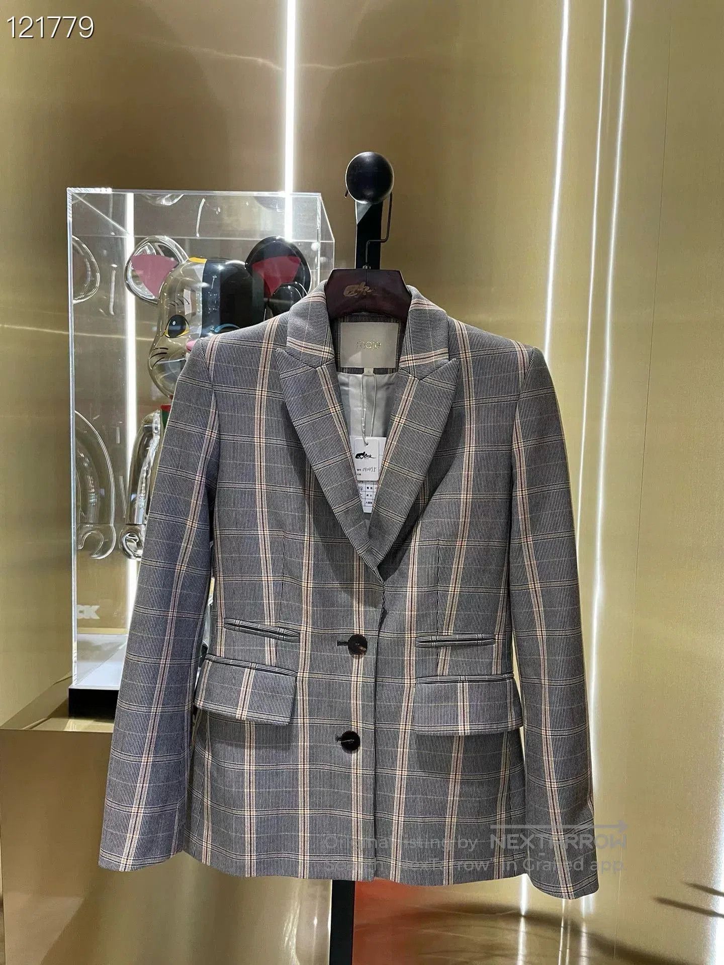 Maje Maje Plaid Suit Set Size 36. Size XS / US 0-2 / IT 36-38 - 1 Thumbnail