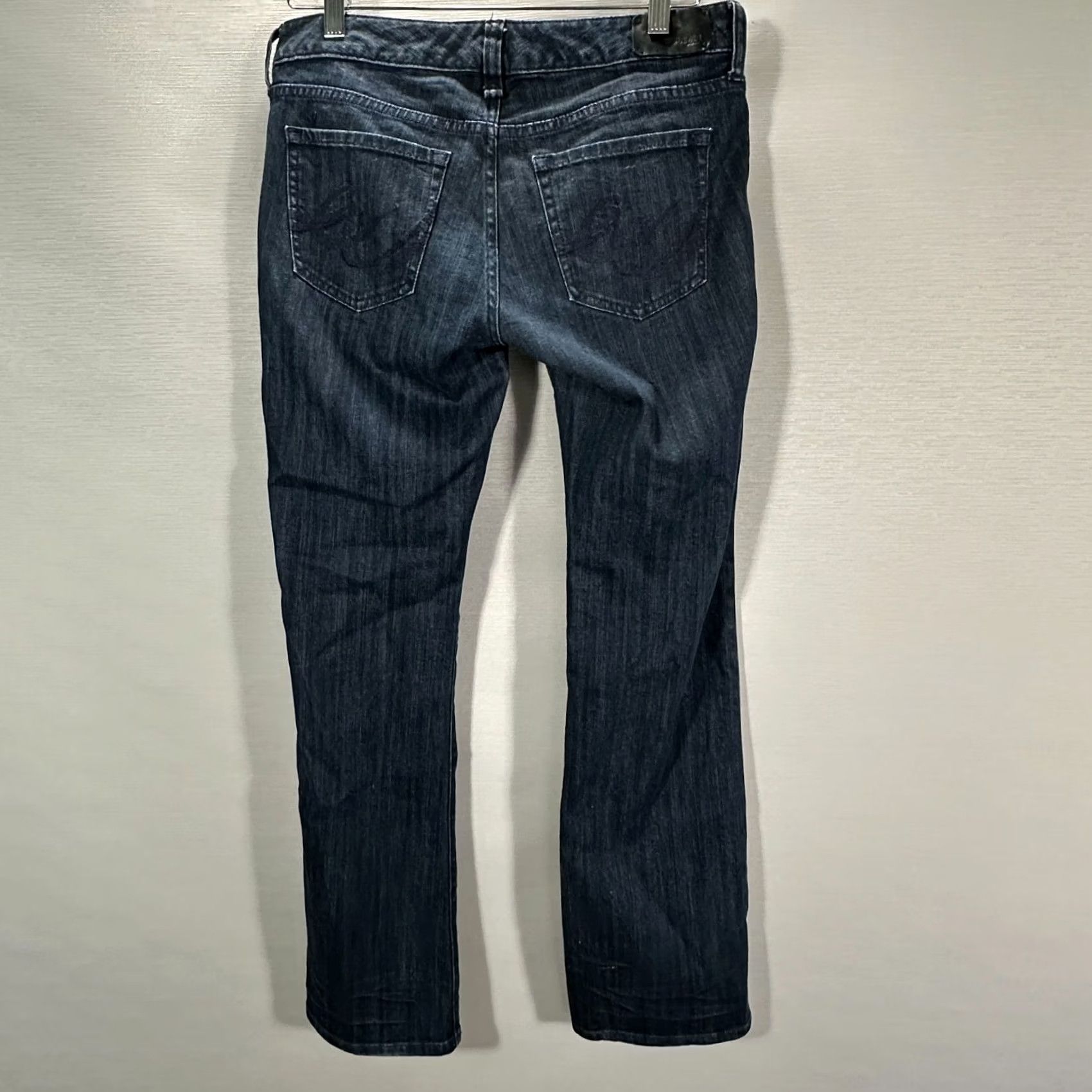 Express Express Jeans Bootcut Womens 6 Stella Dark Wash Cotton Stretch Pockets Jeans Size 28" / US 6 / IT 42 - 7 Thumbnail