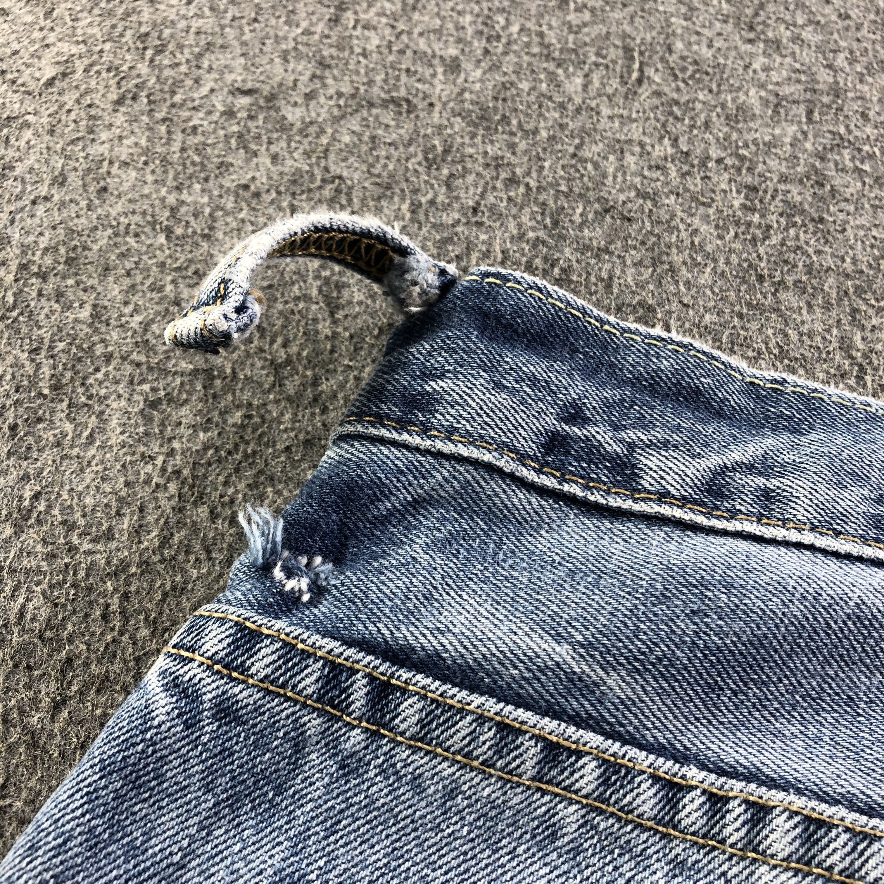 Levi's Vintage Blue Wash Levis 569 Jeans-J3501 Size US 39 - 7 Thumbnail