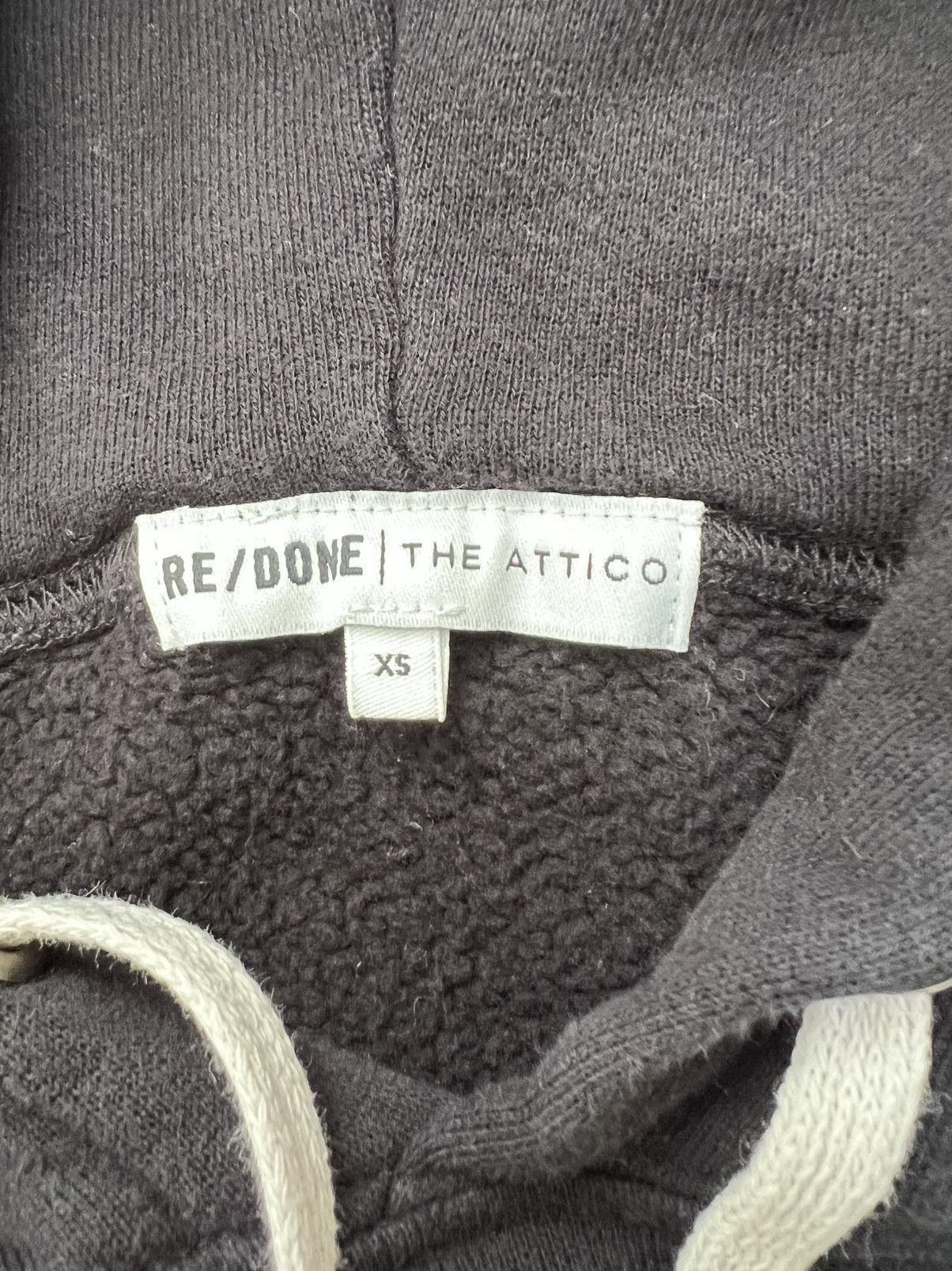RE/DONE Redone x the attico cropped hoodie Size XS / US 0-2 / IT 36-38 - 3 Thumbnail