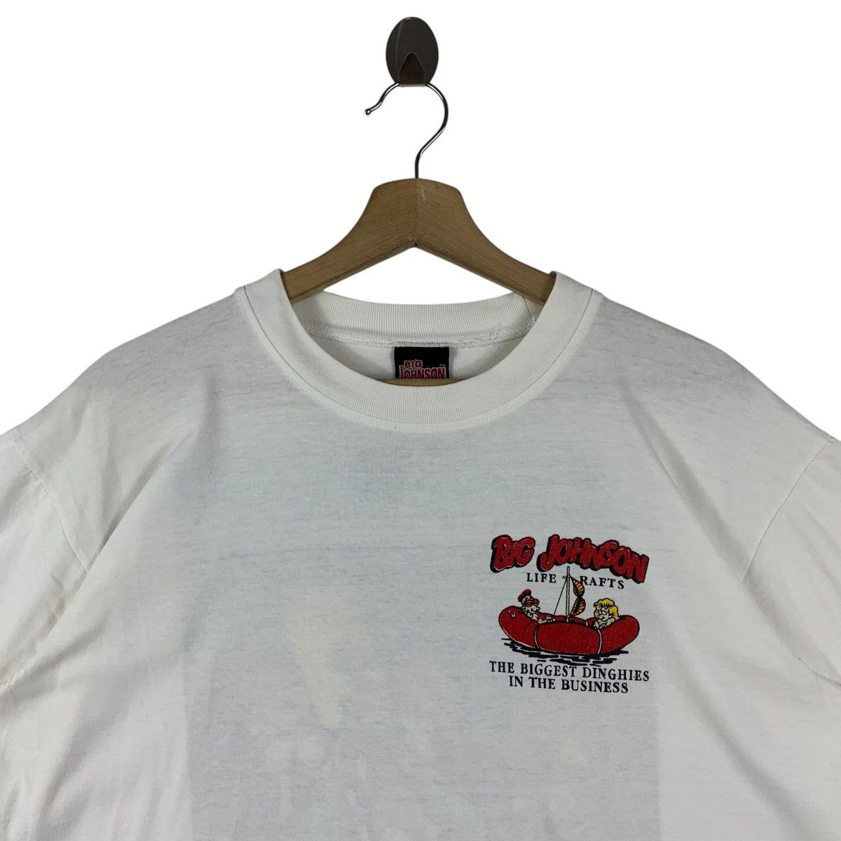 Vintage Vintage BIG JOHNSON Scuba surfing tee Size US L / EU 52-54 / 3 - 3 Thumbnail