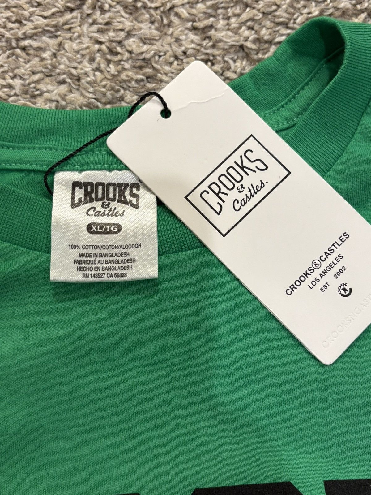 Crooks & Castles Crooks & Castle Men’s Graphic T Shirt XL - NWT Size US XL / EU 56 / 4 - 3 Thumbnail