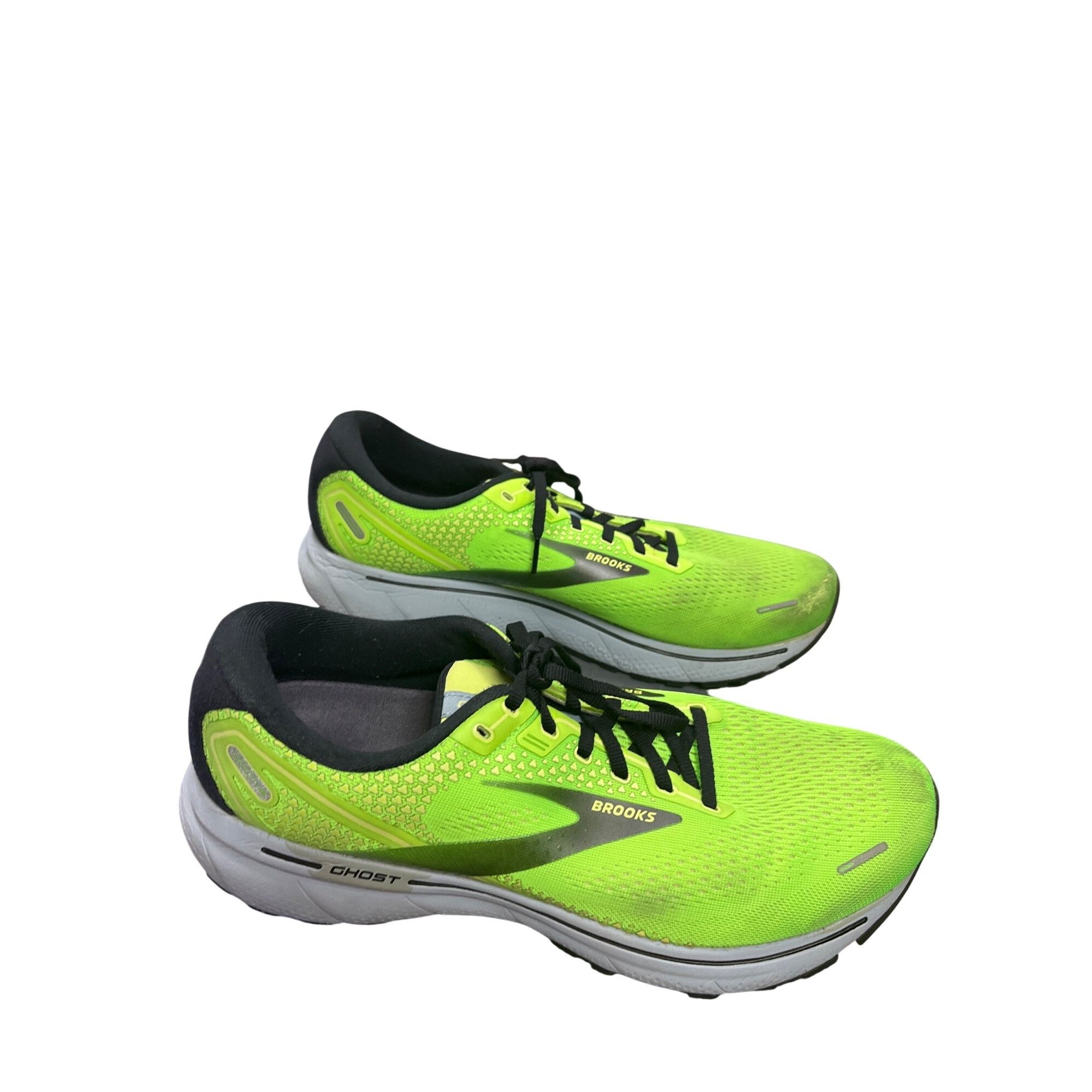 Brooks Brooks Ghost 14 mens green gray walking running LT sneakers Size US 13 / EU 46 - 3 Thumbnail