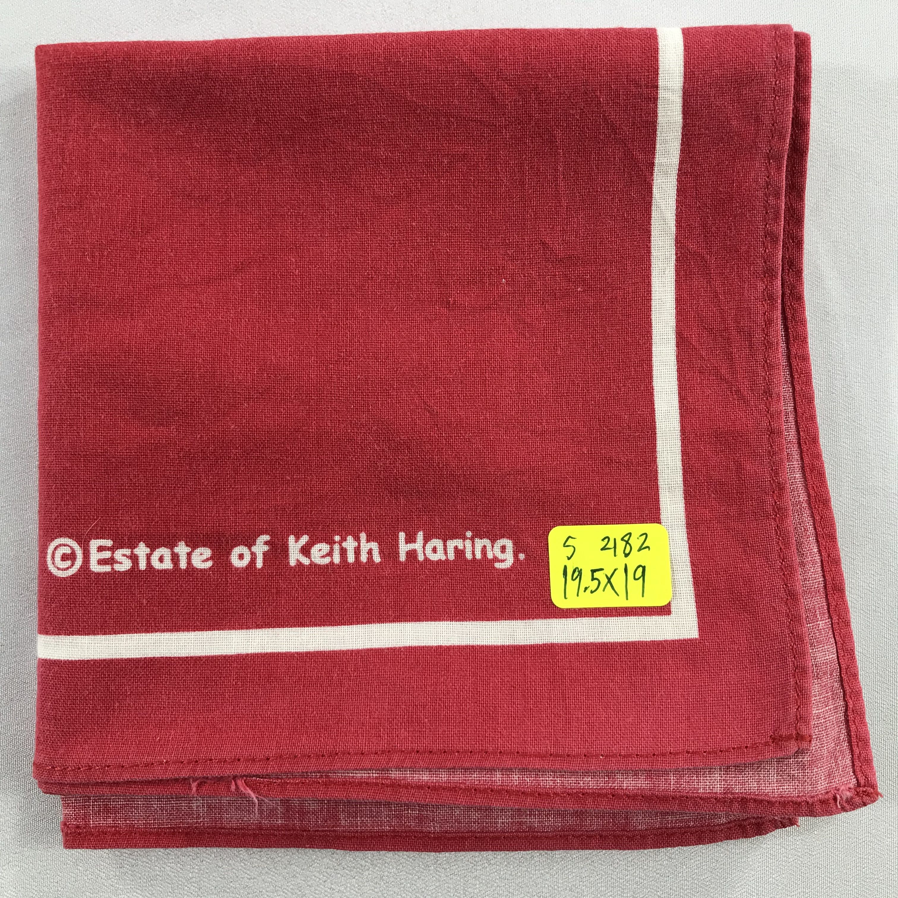 Keith Haring Keith Haring Bandana / Handkerchief / Neckerchief -S2182 Size ONE SIZE - 5 Thumbnail