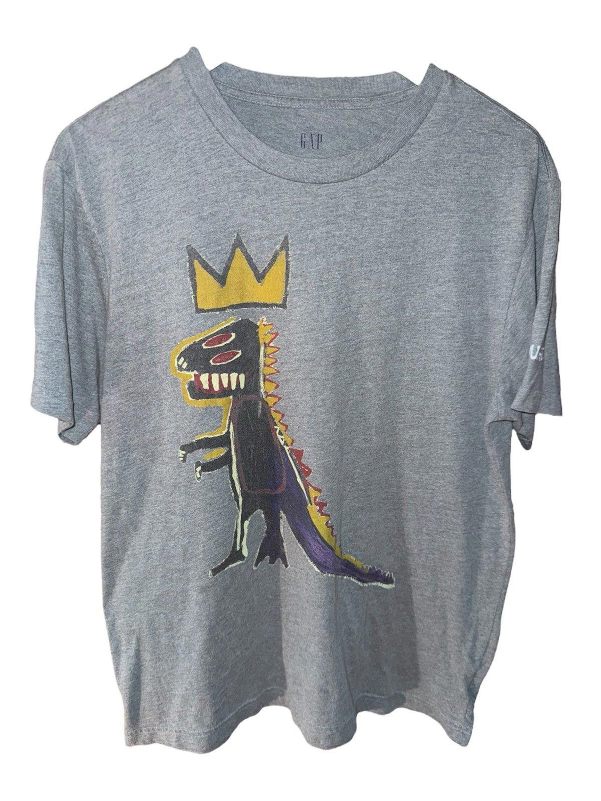 Gap GAP x Jean-Michel Basquiat T-Shirt Rare Sz M Mens Size US M / EU 48-50 / 2 - 1 Thumbnail