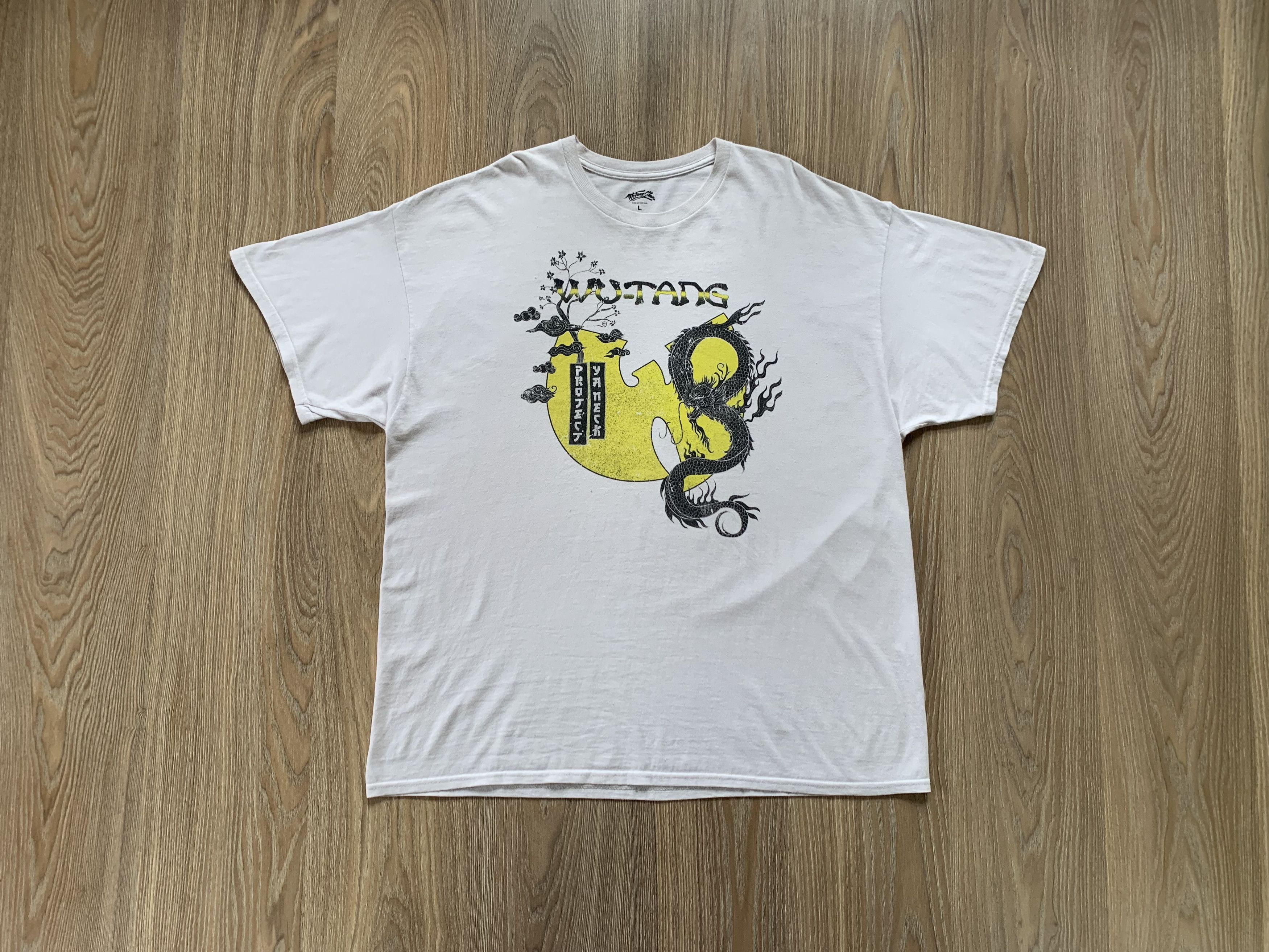 Rap Tees × Wu-Tang Clan Wu Tang Clan Protect Ya Neck T Shirt 2023 Size US L / EU 52-54 / 3 - 9 Thumbnail