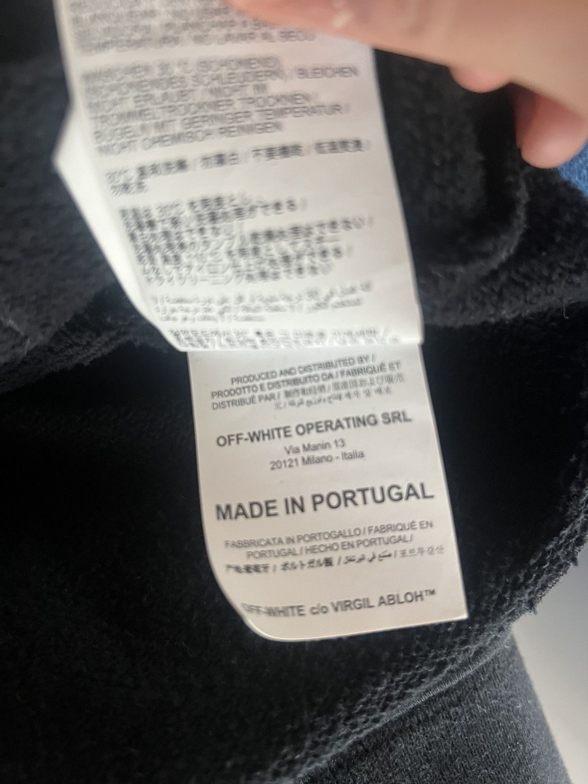 Off-White Off White Unfinished Diag Hoodie FW19 Size US M / EU 48-50 / 2 - 7 Thumbnail