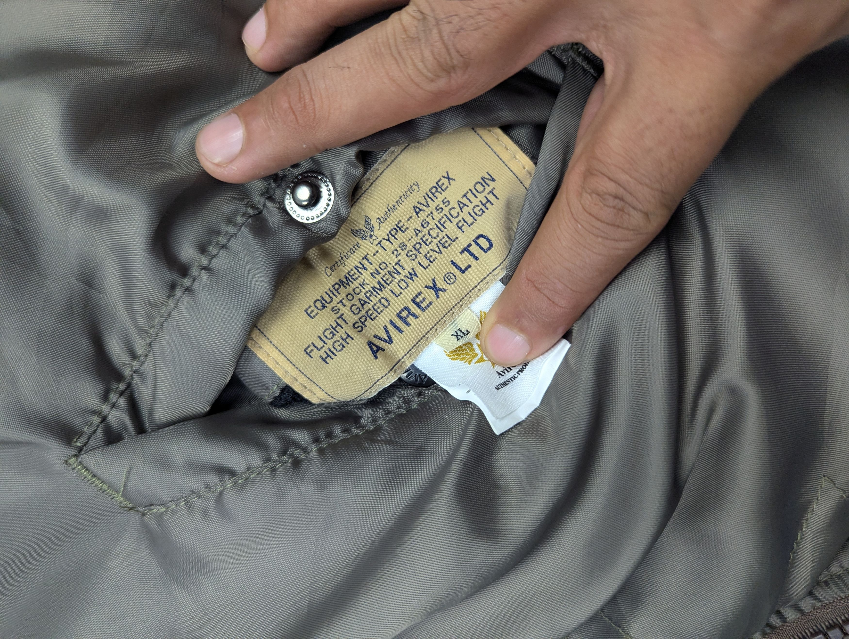 Avirex Avirex 35 Anniversary 2010 Reversible Bomber Flight Jacket Size US XL / EU 56 / 4 - 13 Thumbnail