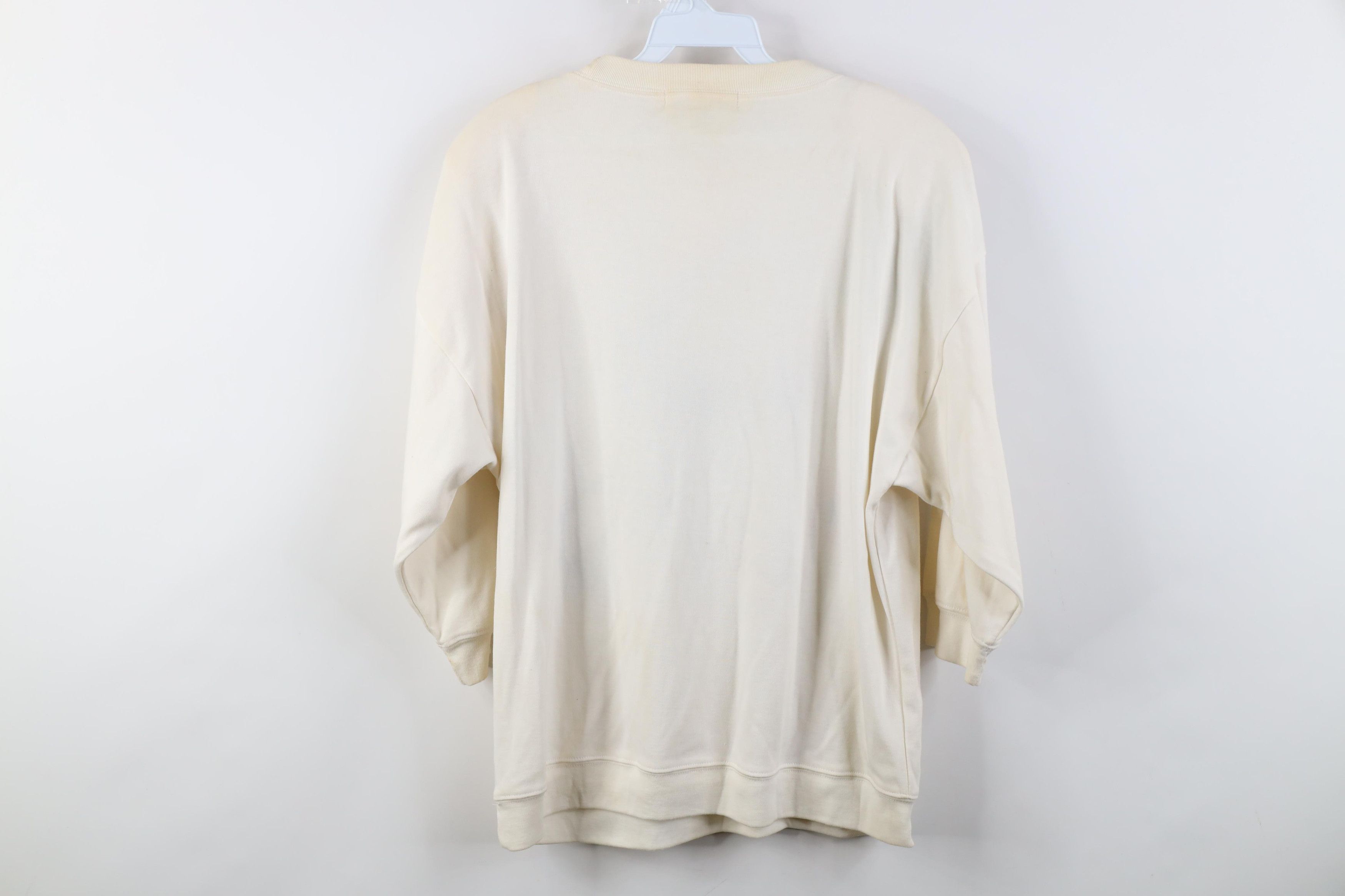 Vintage Vintage 90s Sequin Glasses 3/4 Sleeve Pullover T-Shirt Size L / US 10 / IT 46 - 13 Thumbnail