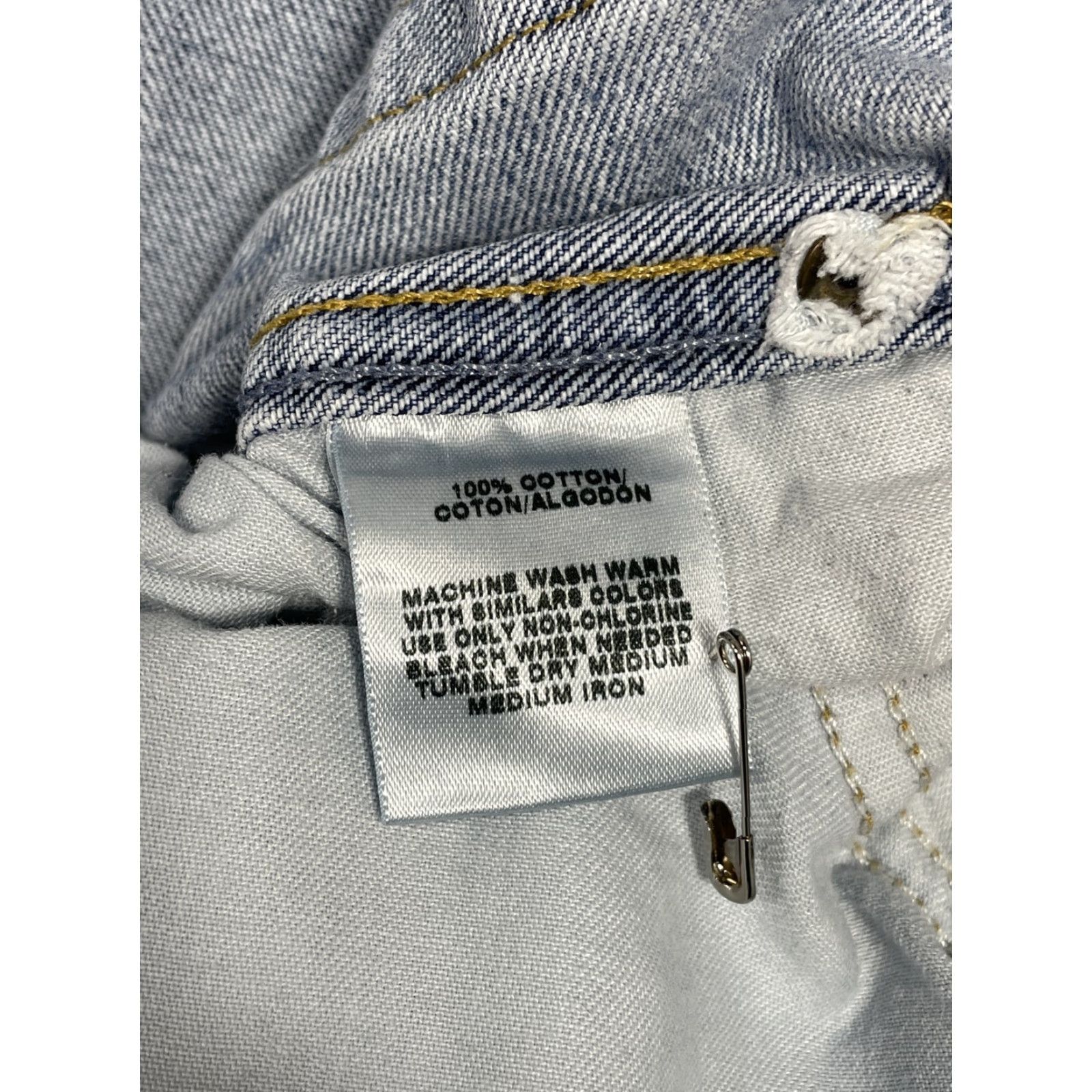 Denime RedHead Jeans Mens 52x32 Blue Relaxed Fit Denim Cotton COTTON Logo Vintage No Size US 36 / EU 52 - 4 Thumbnail